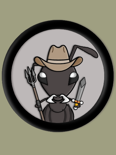 Black Garden Ant Queen #136
