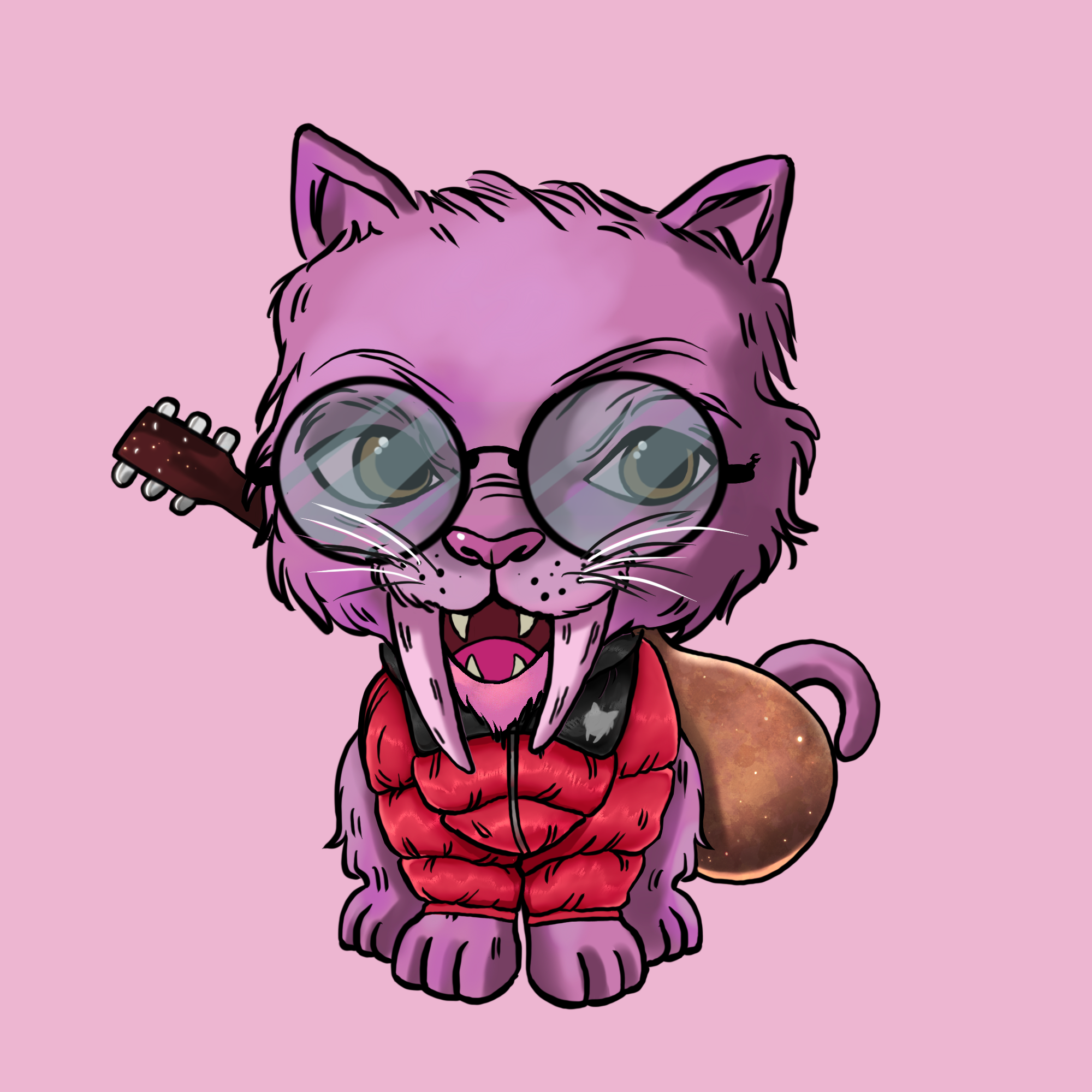 Adorable Feline #0143 NFT on Algorand