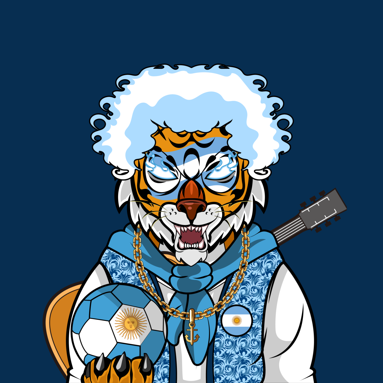 Football TigerChi #1001 NFT on Algorand