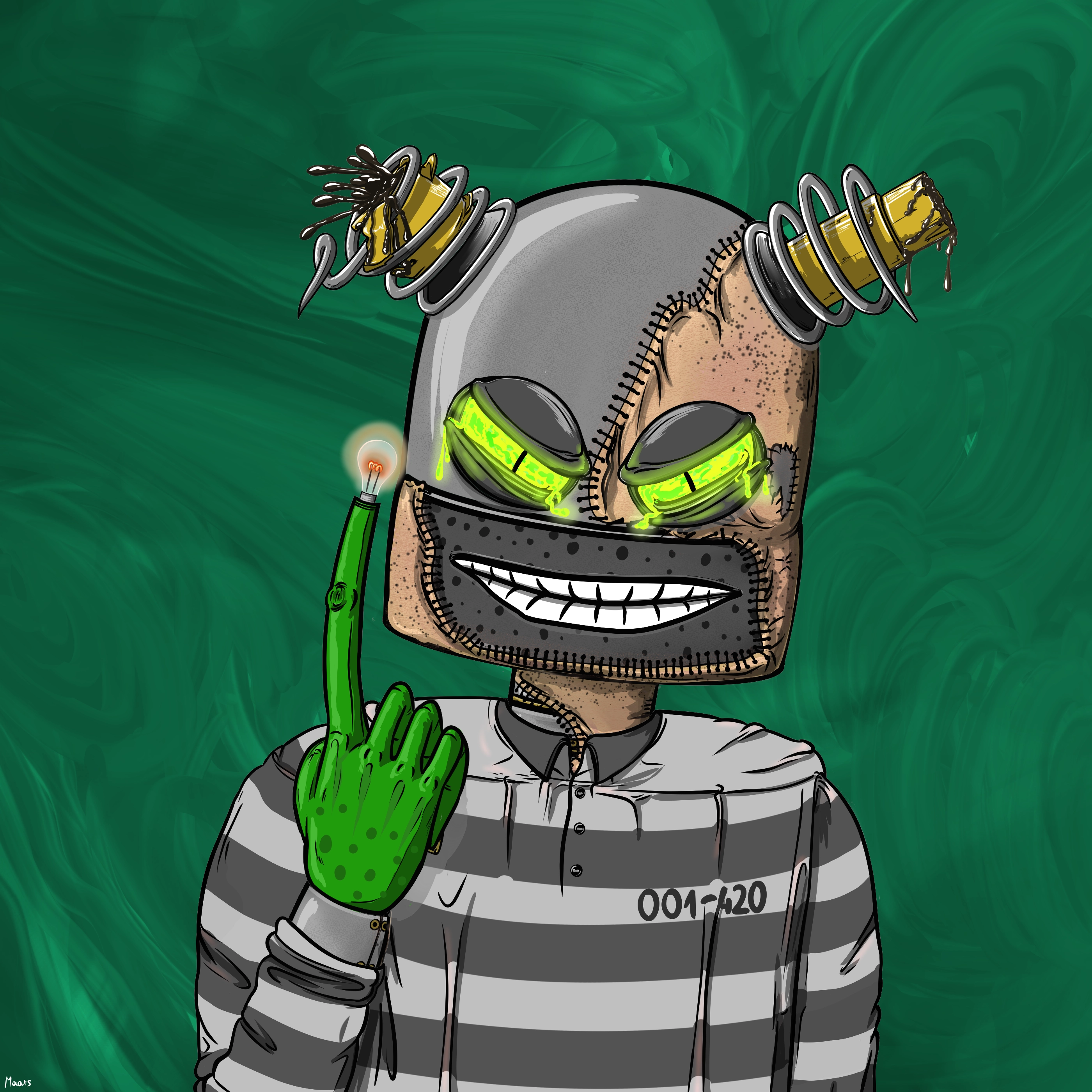 Mental Marvin #2798 NFT on Algorand