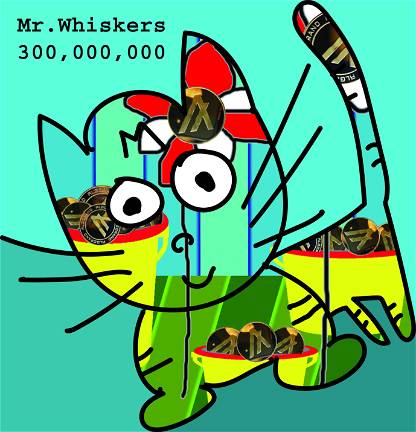 Mr. Whiskers 300,000,000 #9