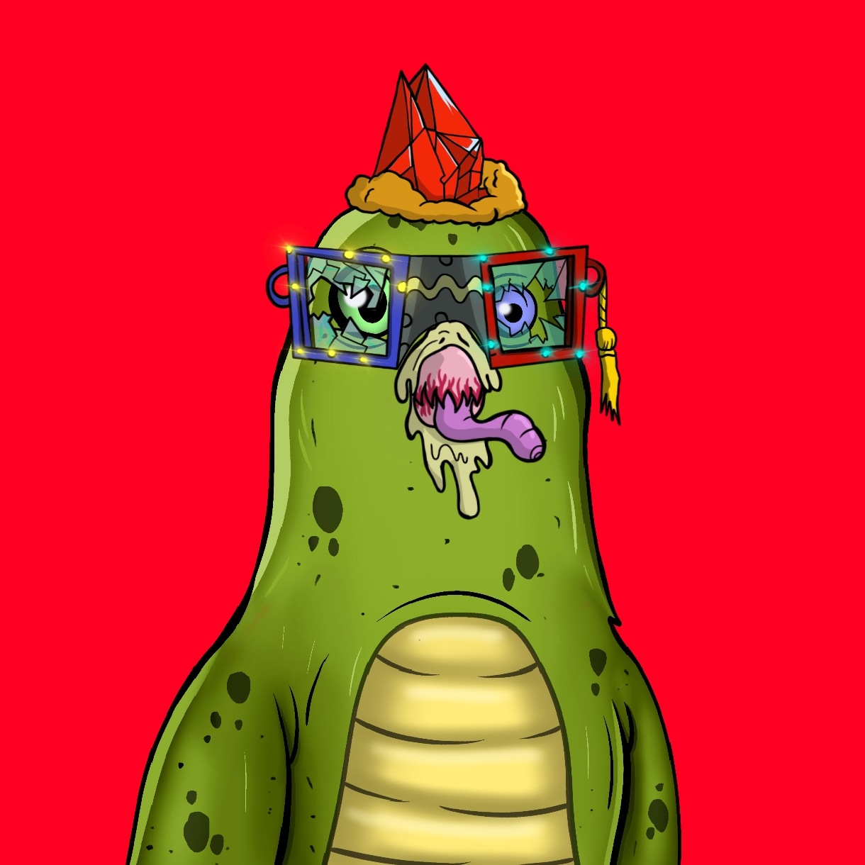 Mutant Ghetto Pigeon #328 NFT on Algorand