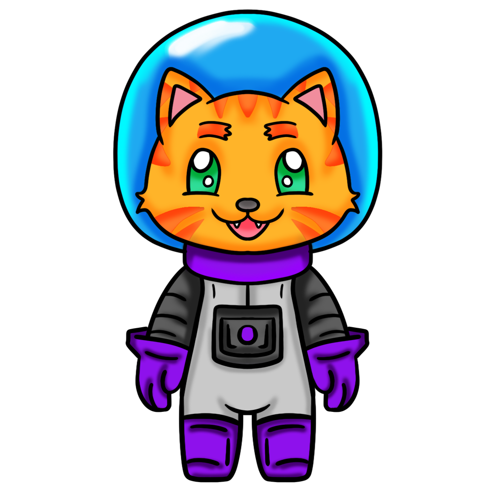 Purple Astrocat