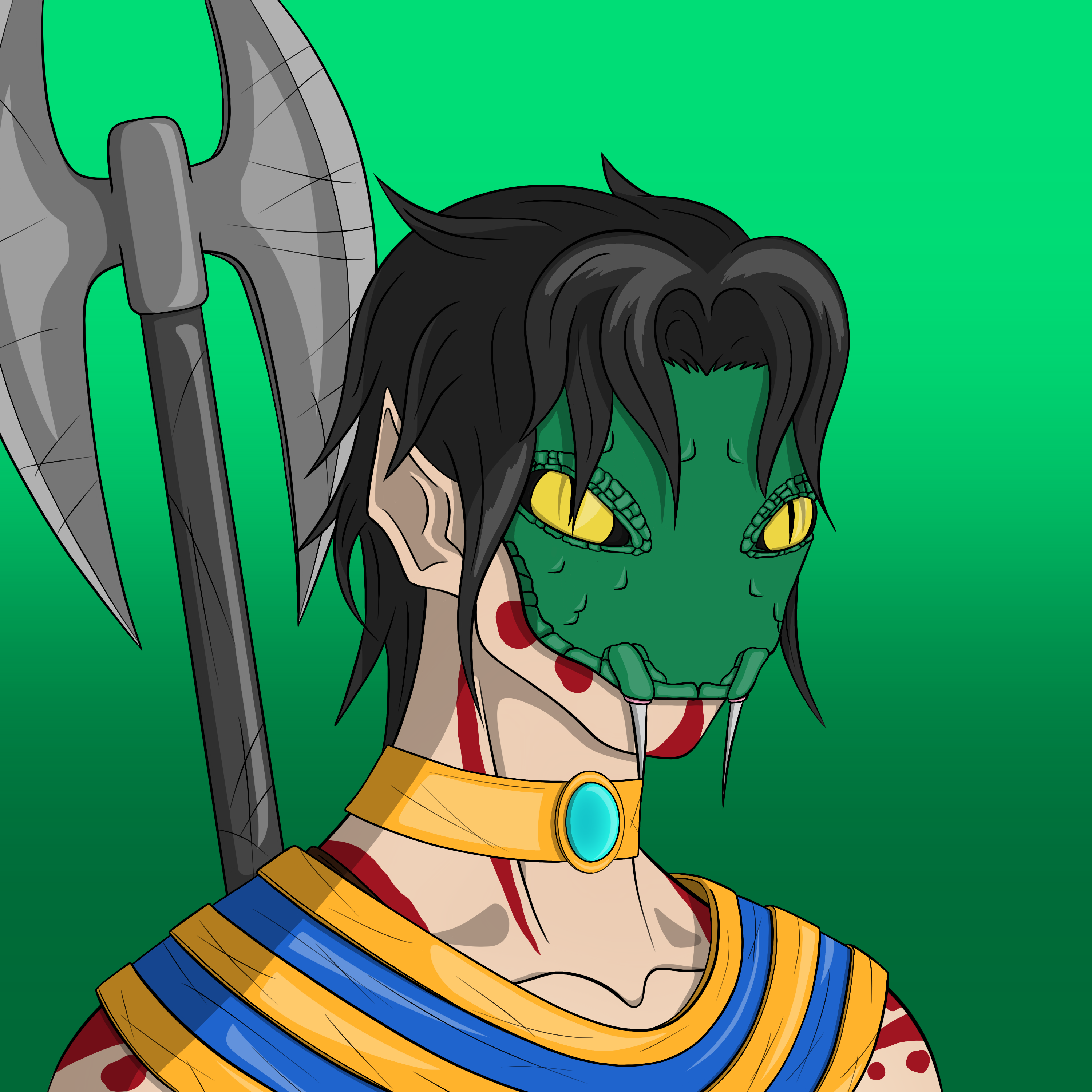 Dark Coin Champion #0177 NFT on Algorand