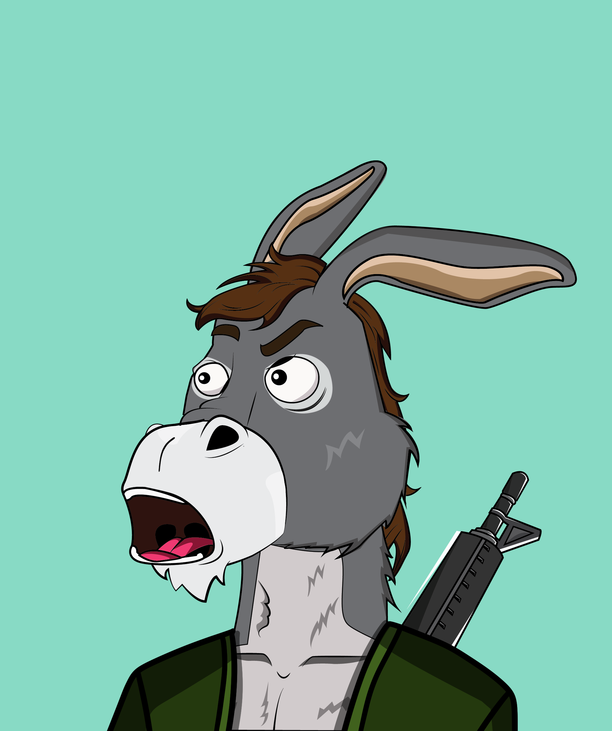 Donkey 2801 NFT on Algorand