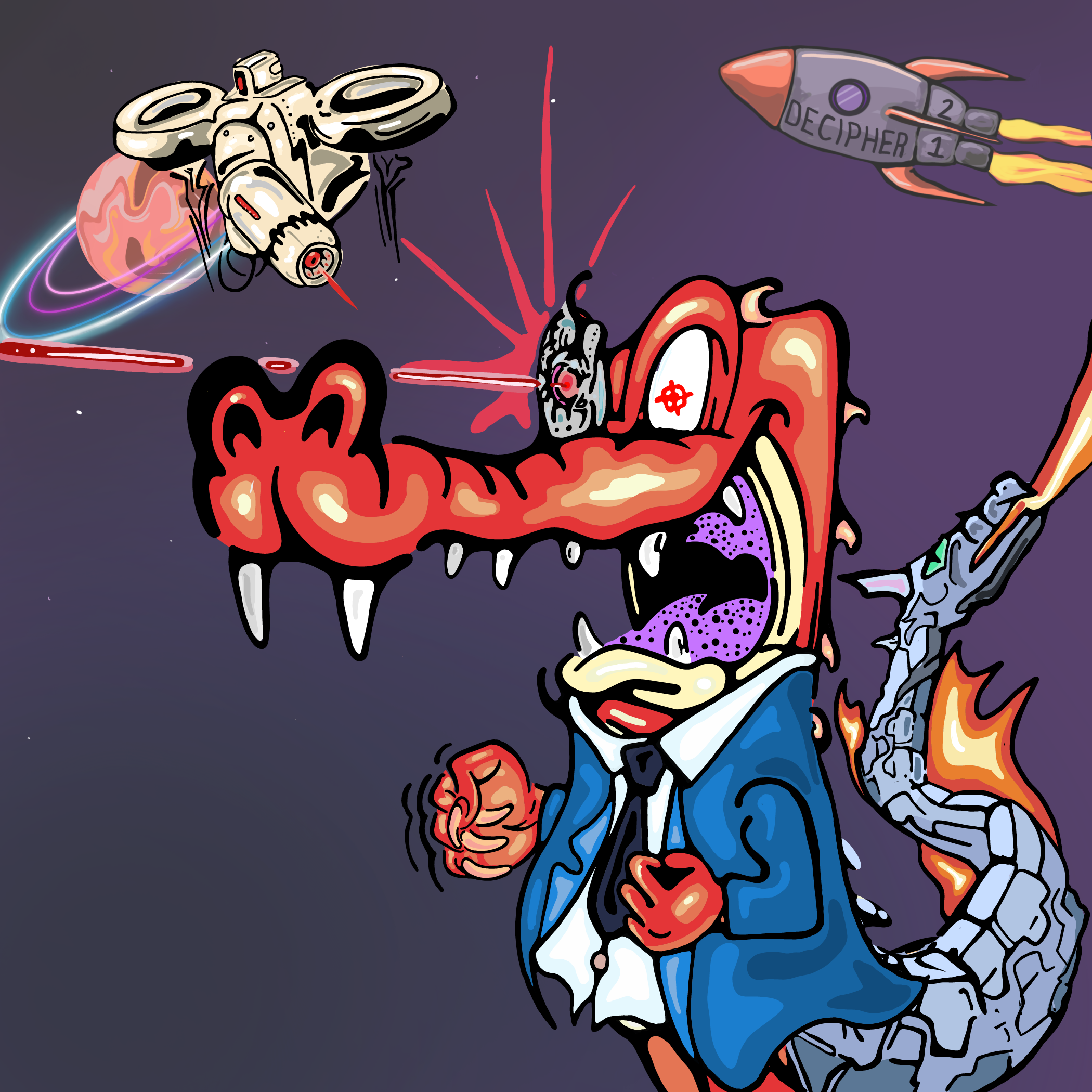 Algo Gator #561 NFT on Algorand