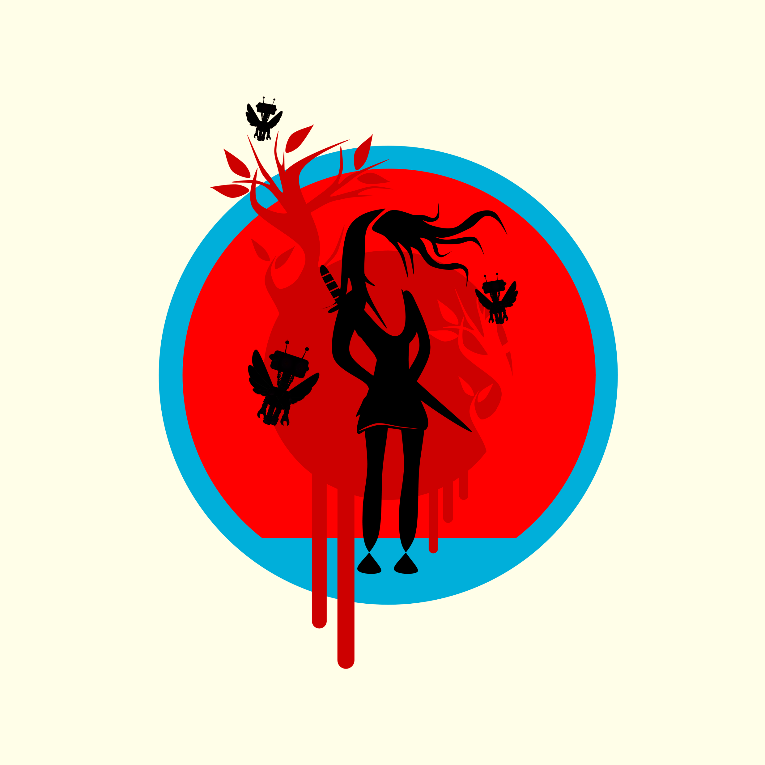 Girl and the Dralgonflyz NFT on Algorand