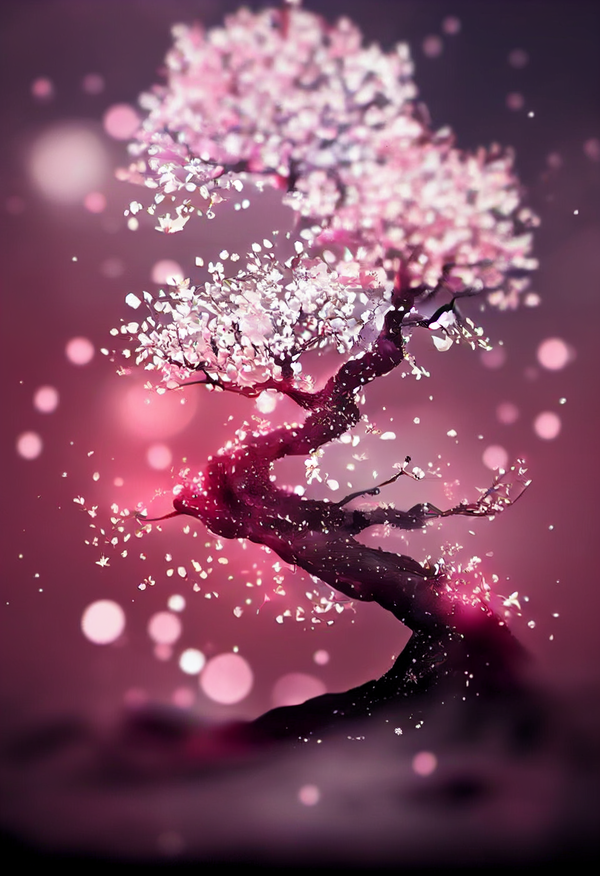 An image of Cherry Blossom Night #7