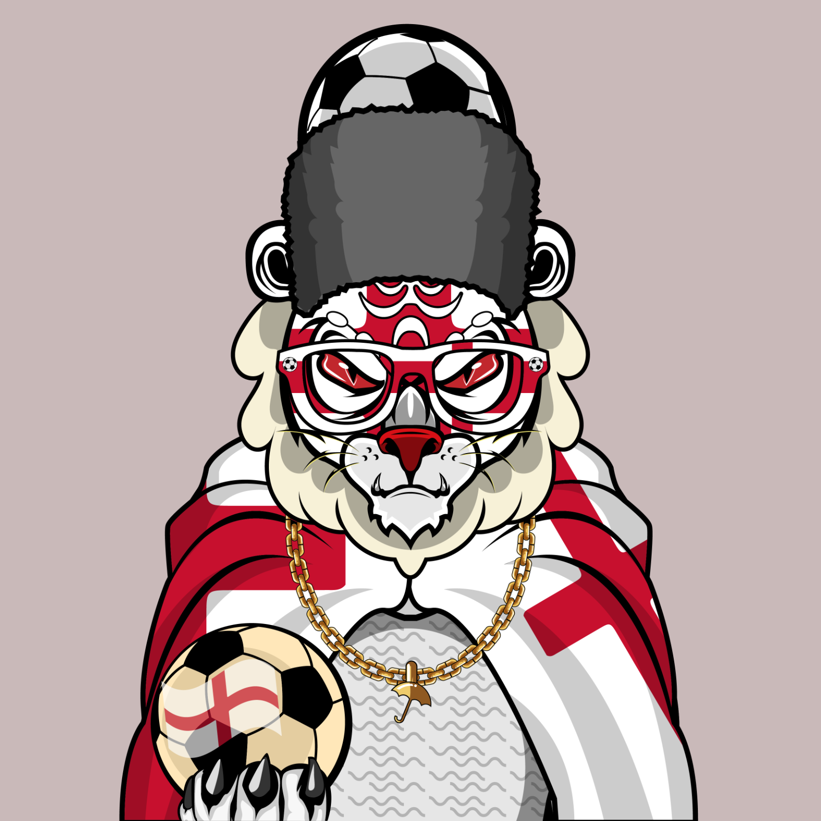 Football TigerChi #1468 NFT on Algorand