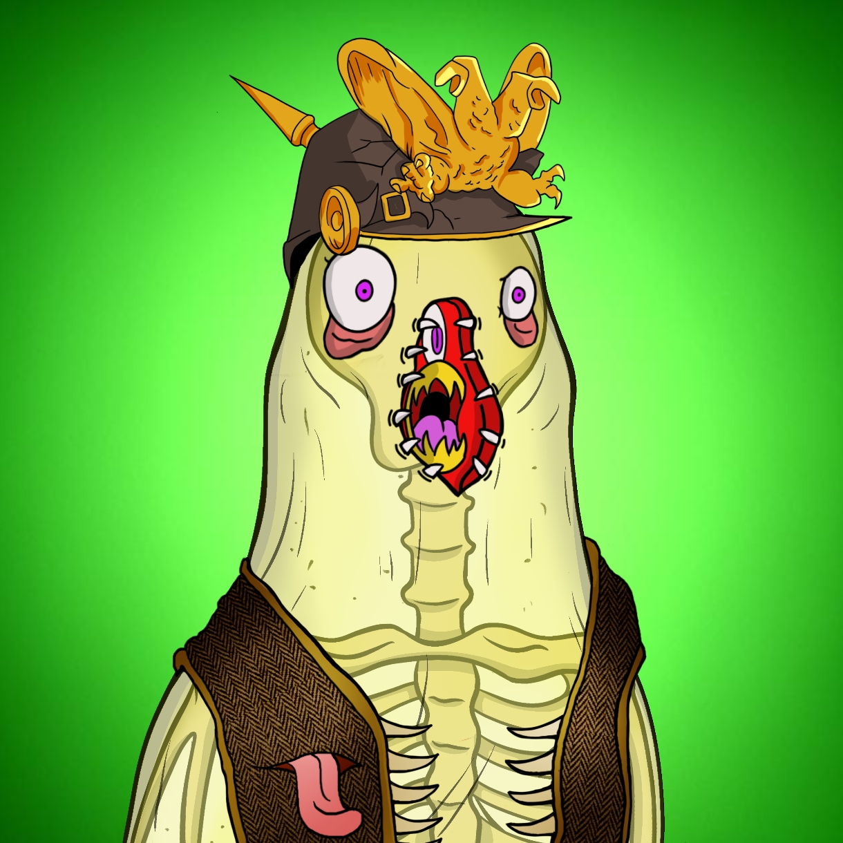 Mutant Ghetto Pigeon #546 NFT on Algorand