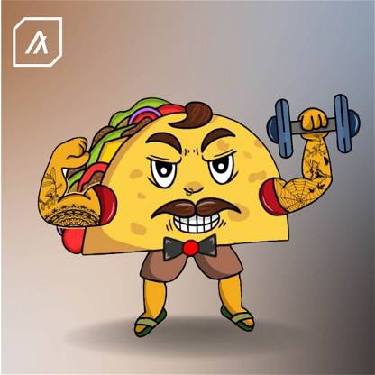Weight Lifter TacoCoin