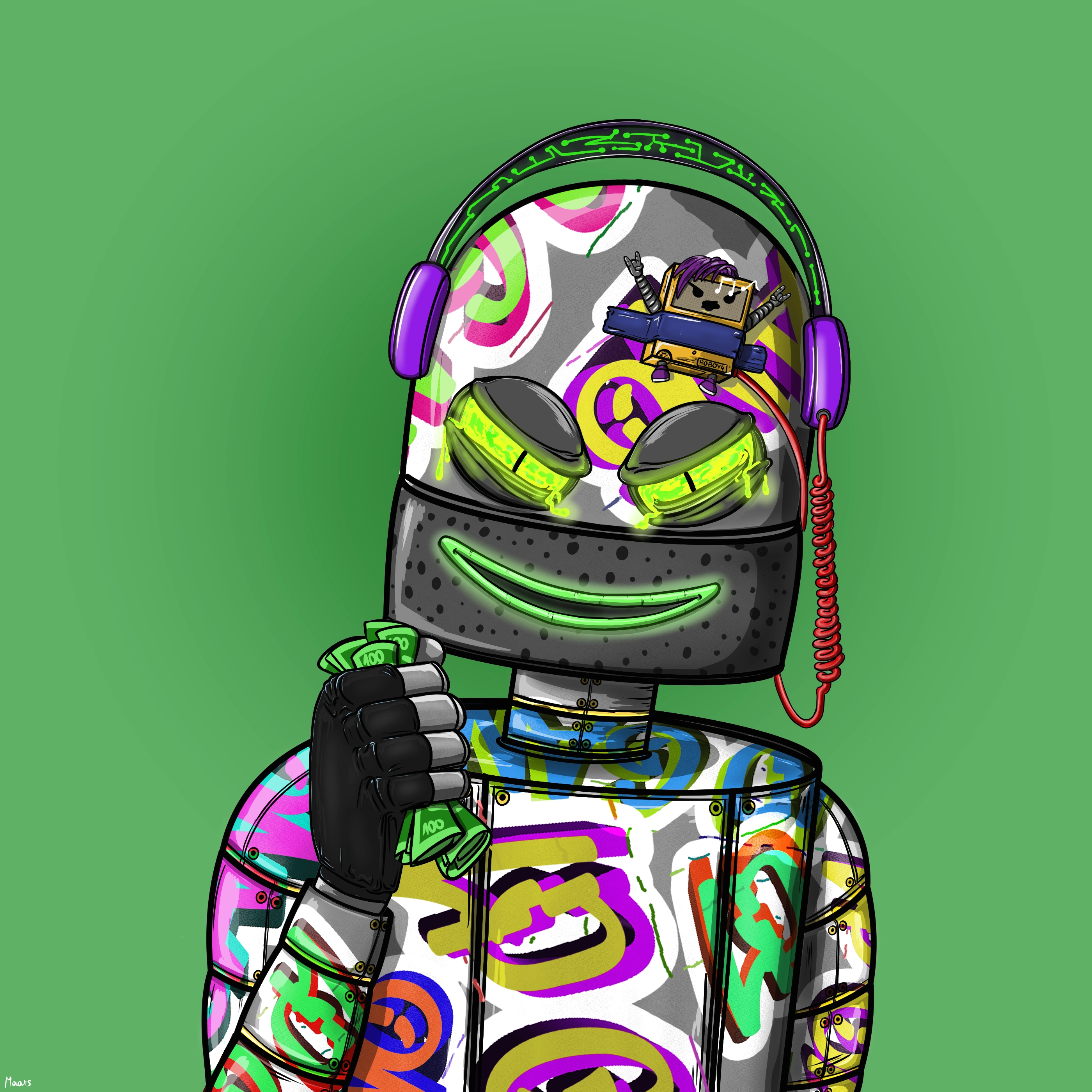 Mental Marvin #1440 NFT on Algorand