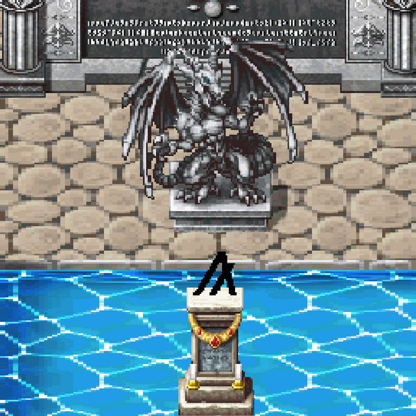 An image of Troctzul Pixel Dragon Statue