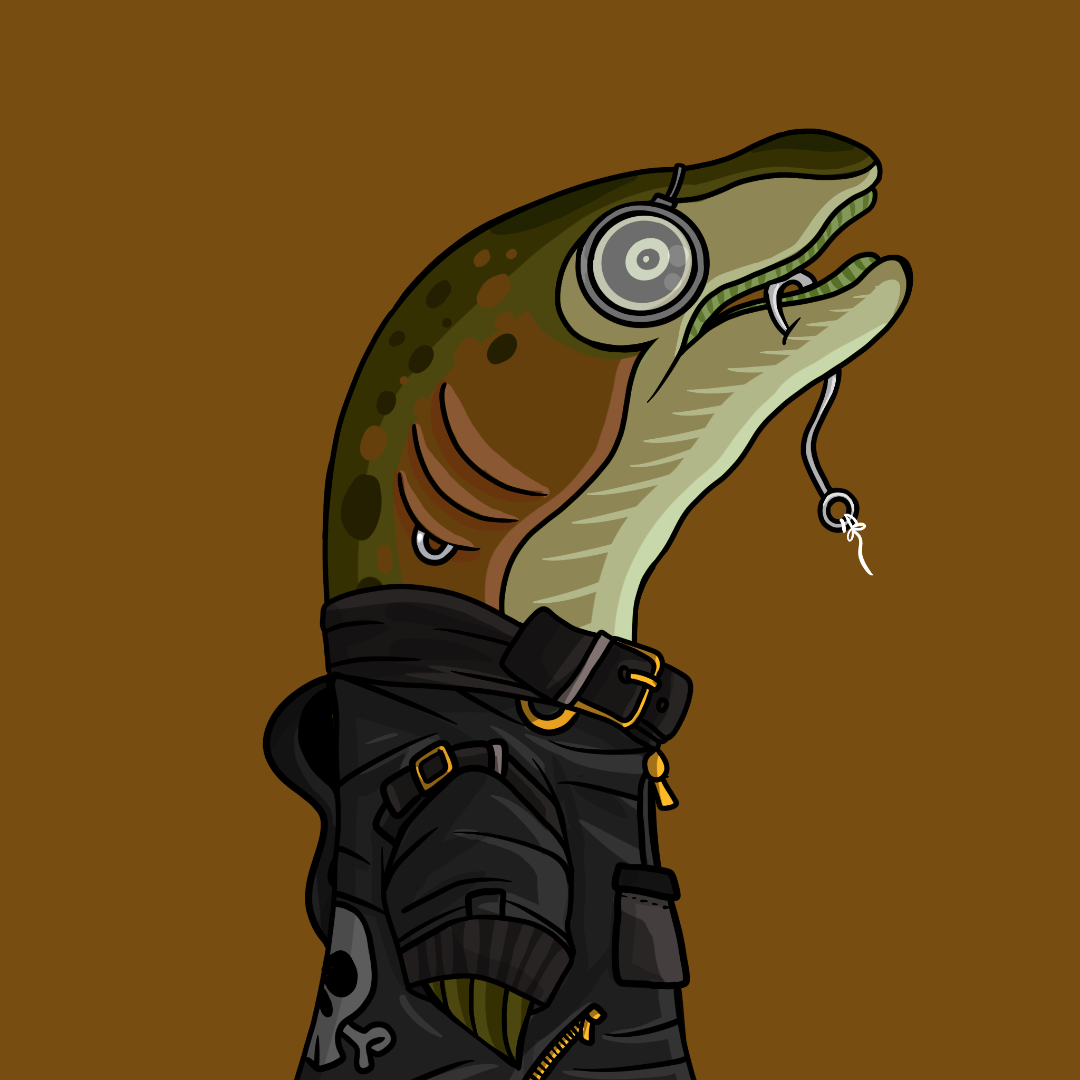 Poppin Eels #1004 NFT on Algorand