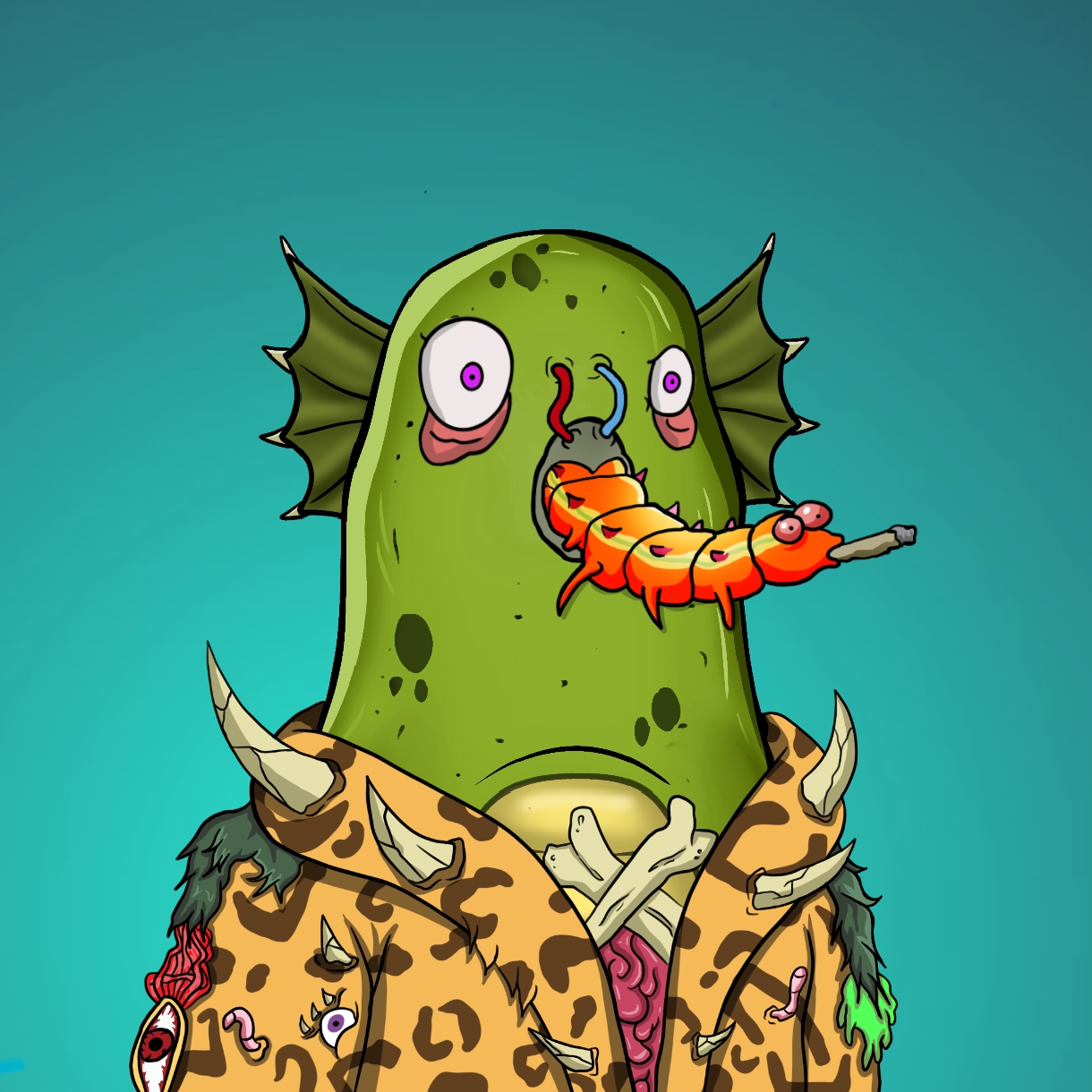 Mutant Ghetto Pigeon #553 NFT on Algorand