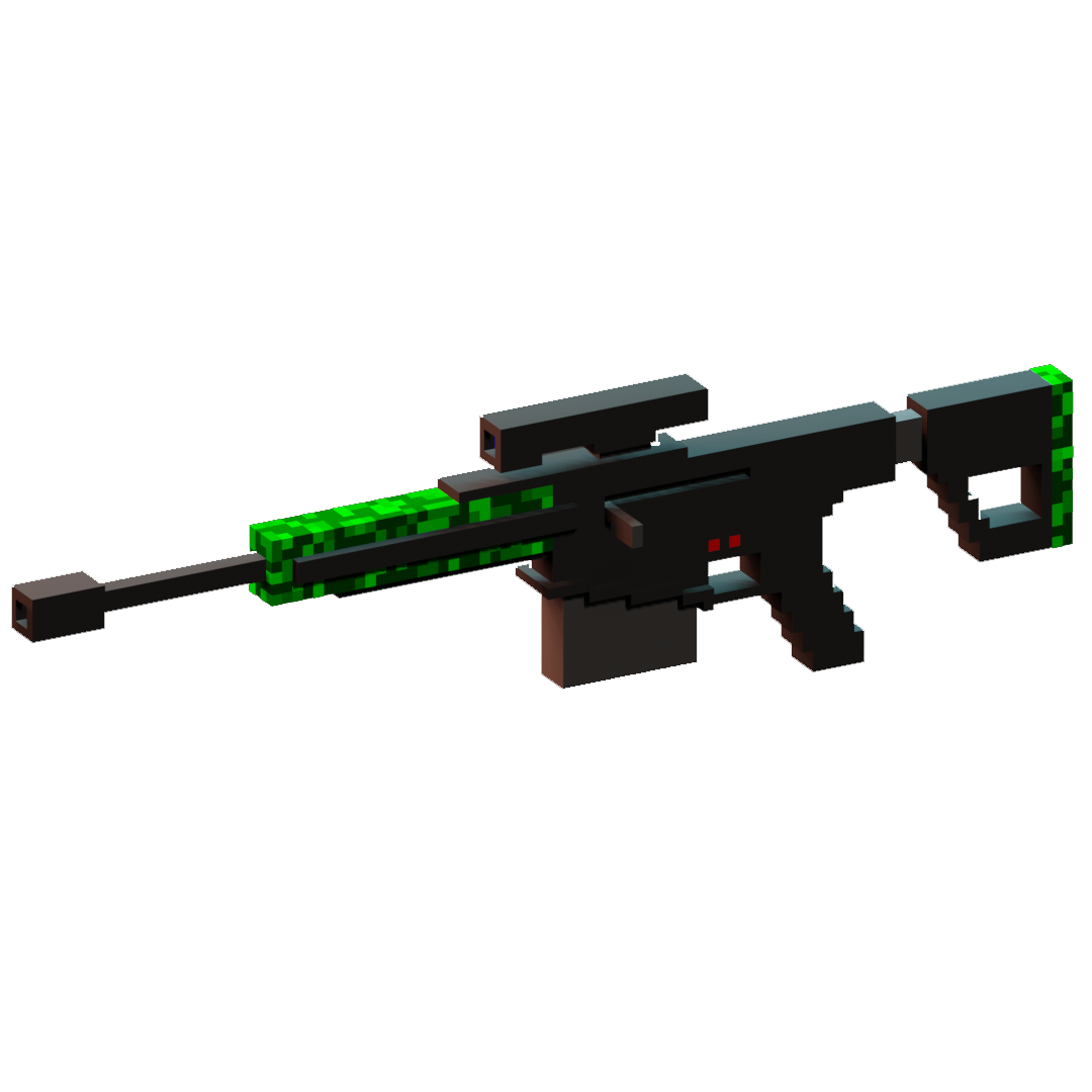 Pixel Weapons - Longshot Sniper NFT on Algorand