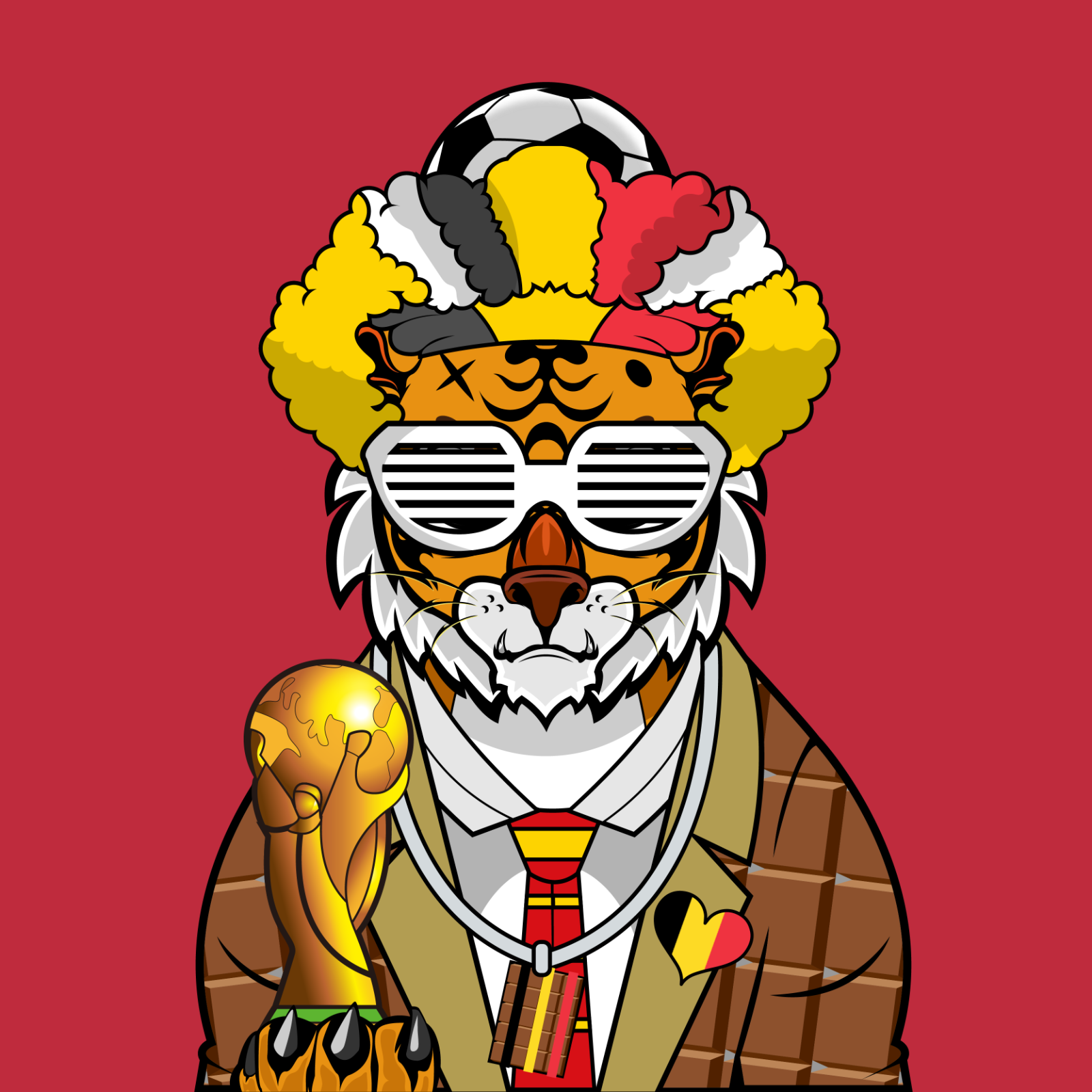 Football TigerChi #0129 NFT on Algorand