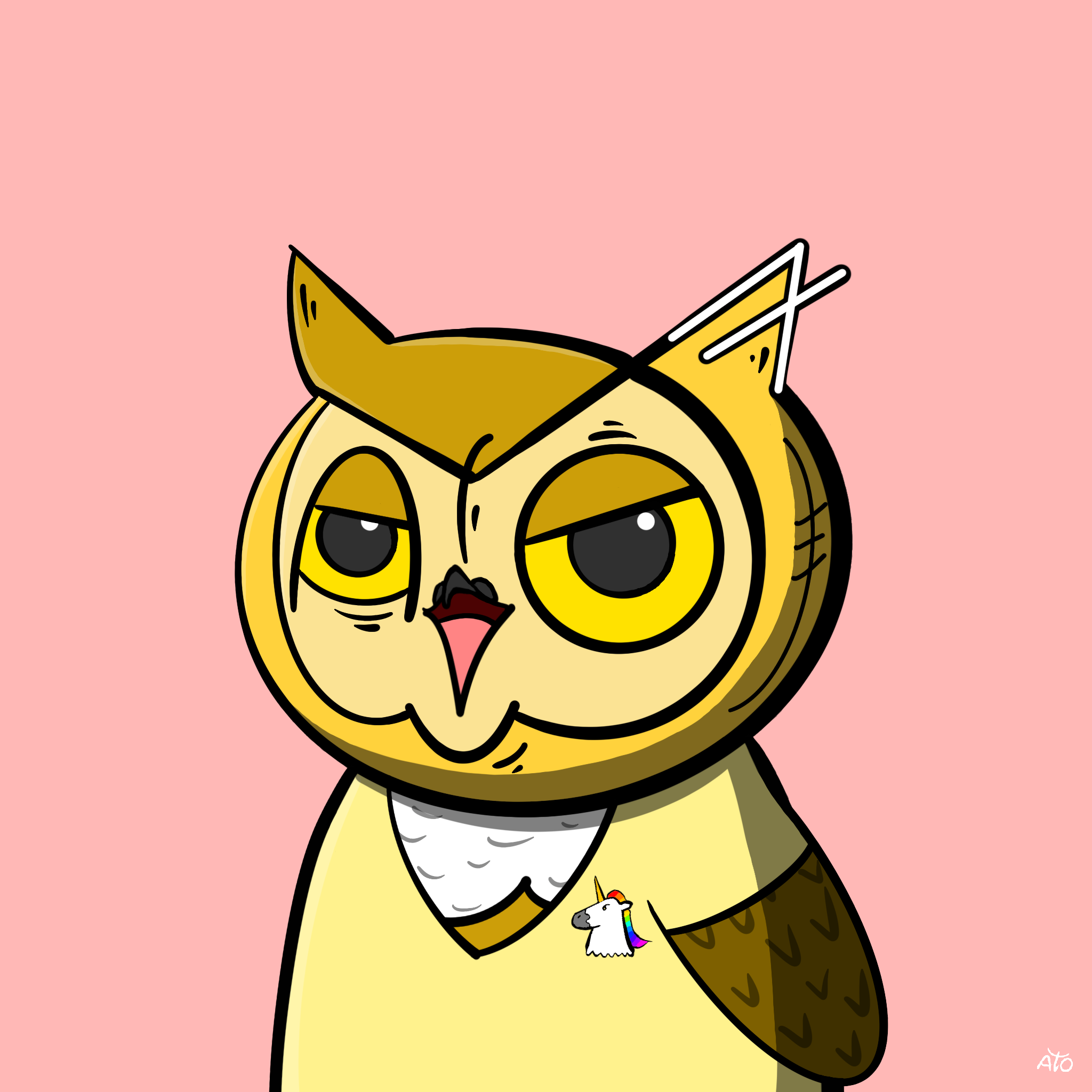 AOWL #1420 NFT on Algorand