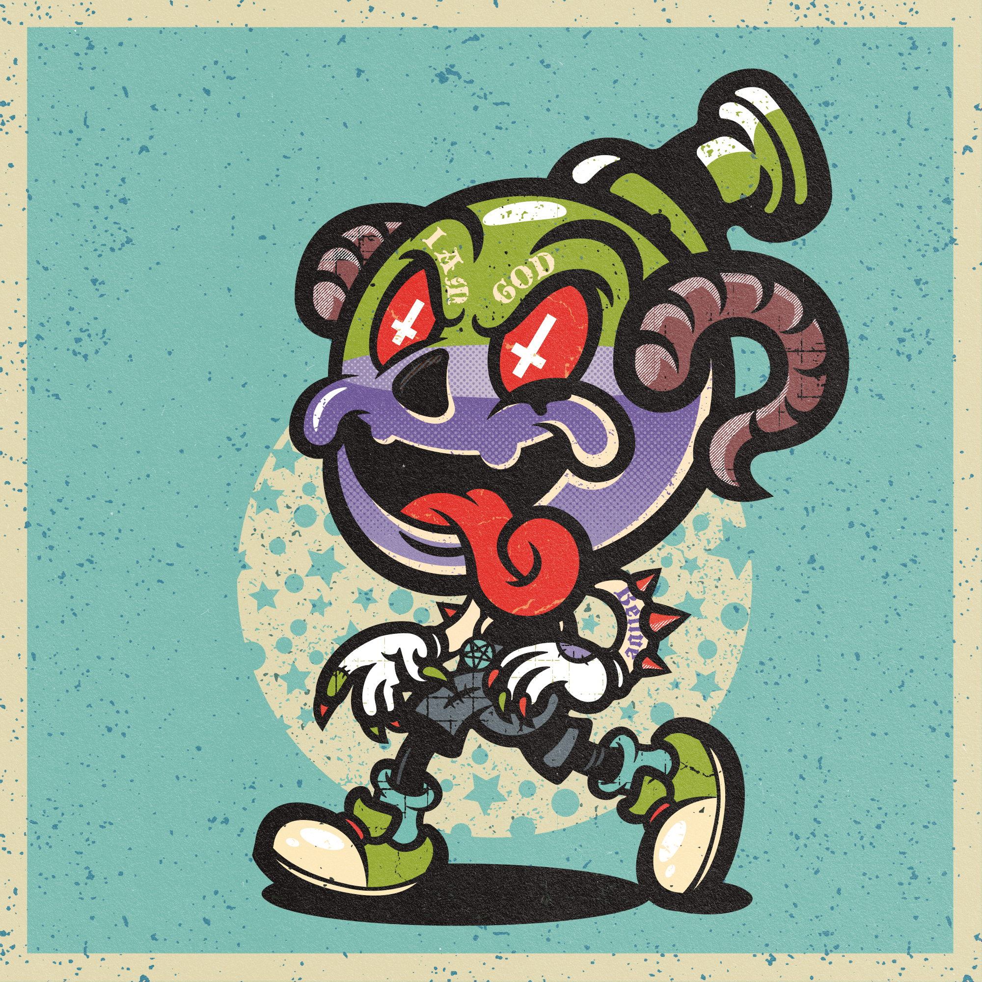 BONGOSKULL #075 NFT on Algorand