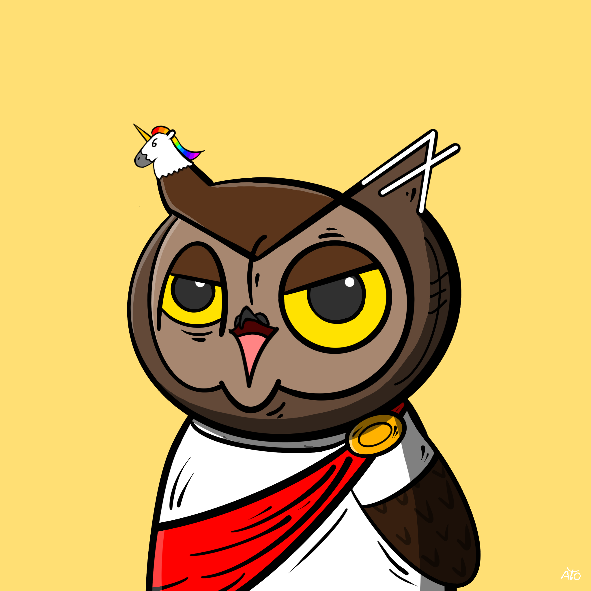 AOWL #1660 NFT on Algorand