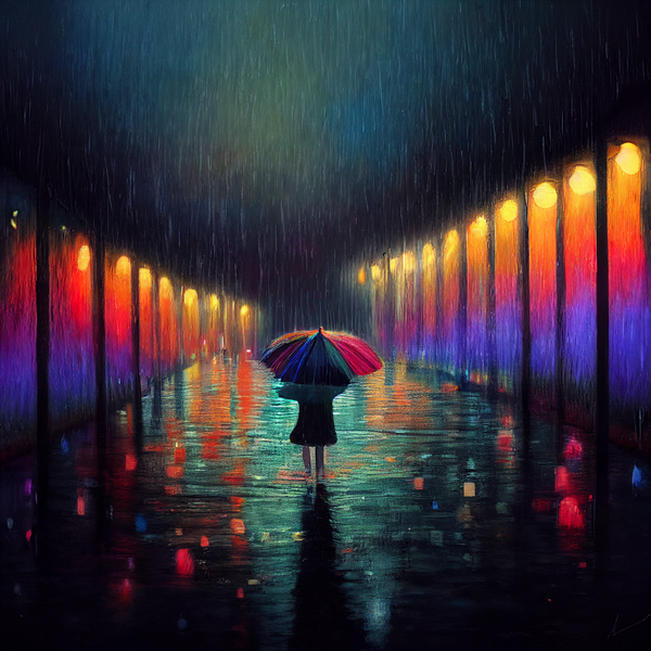 An image of Colorful Rain V2 #19