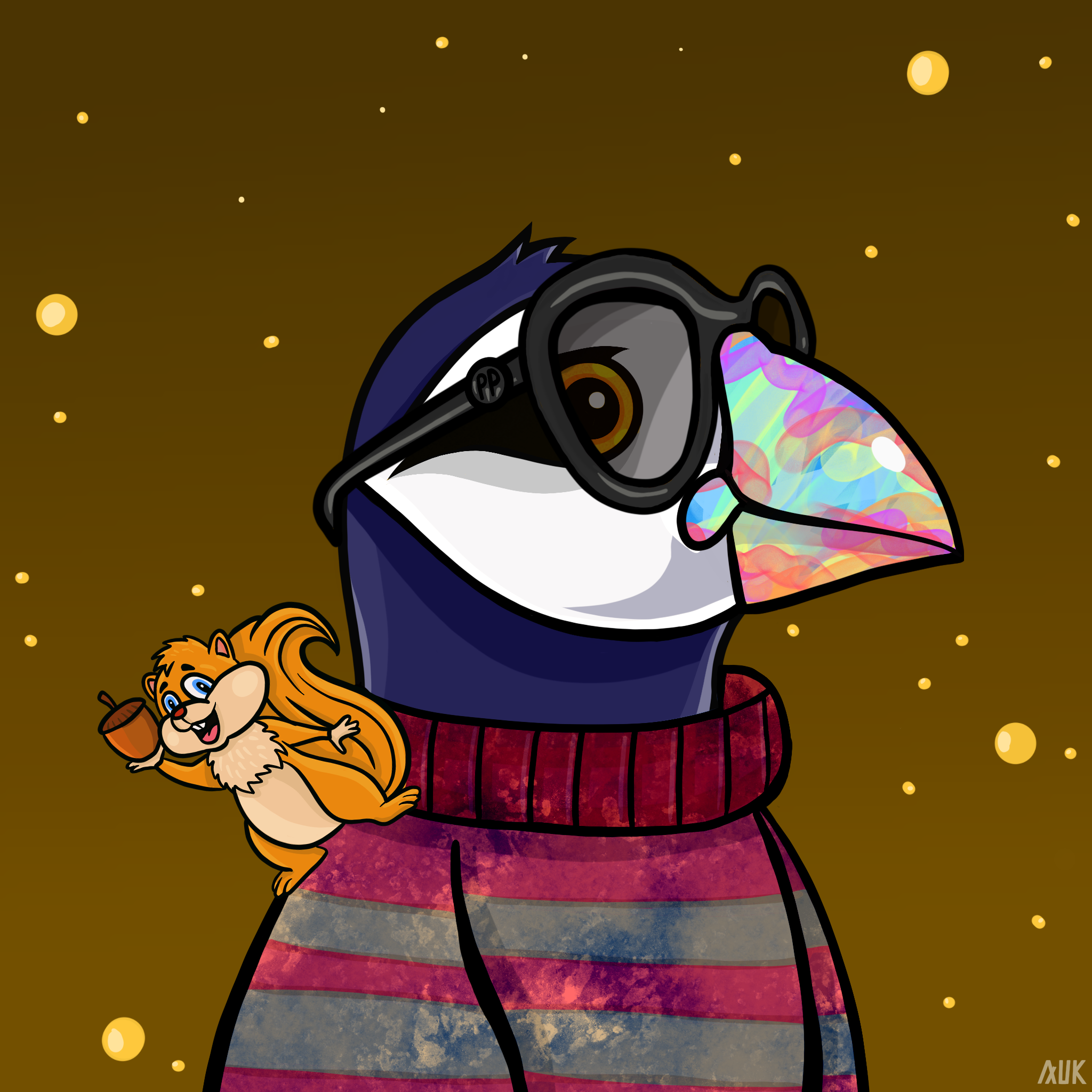 Poppin Puffins #6575 NFT on Algorand