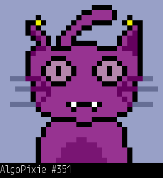 Algo Pixie #351 NFT on Algorand