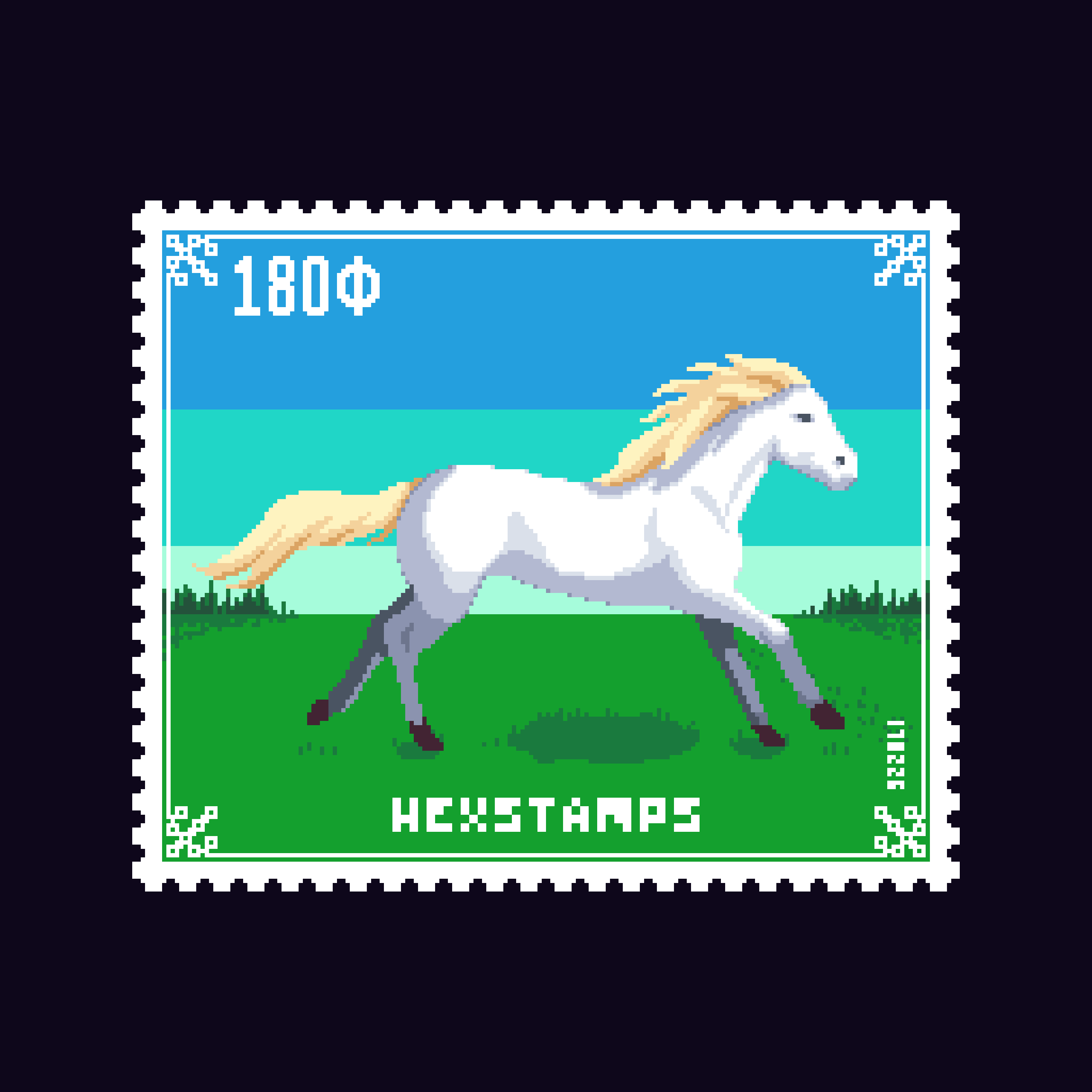 Hexstamps 053 NFT on Algorand