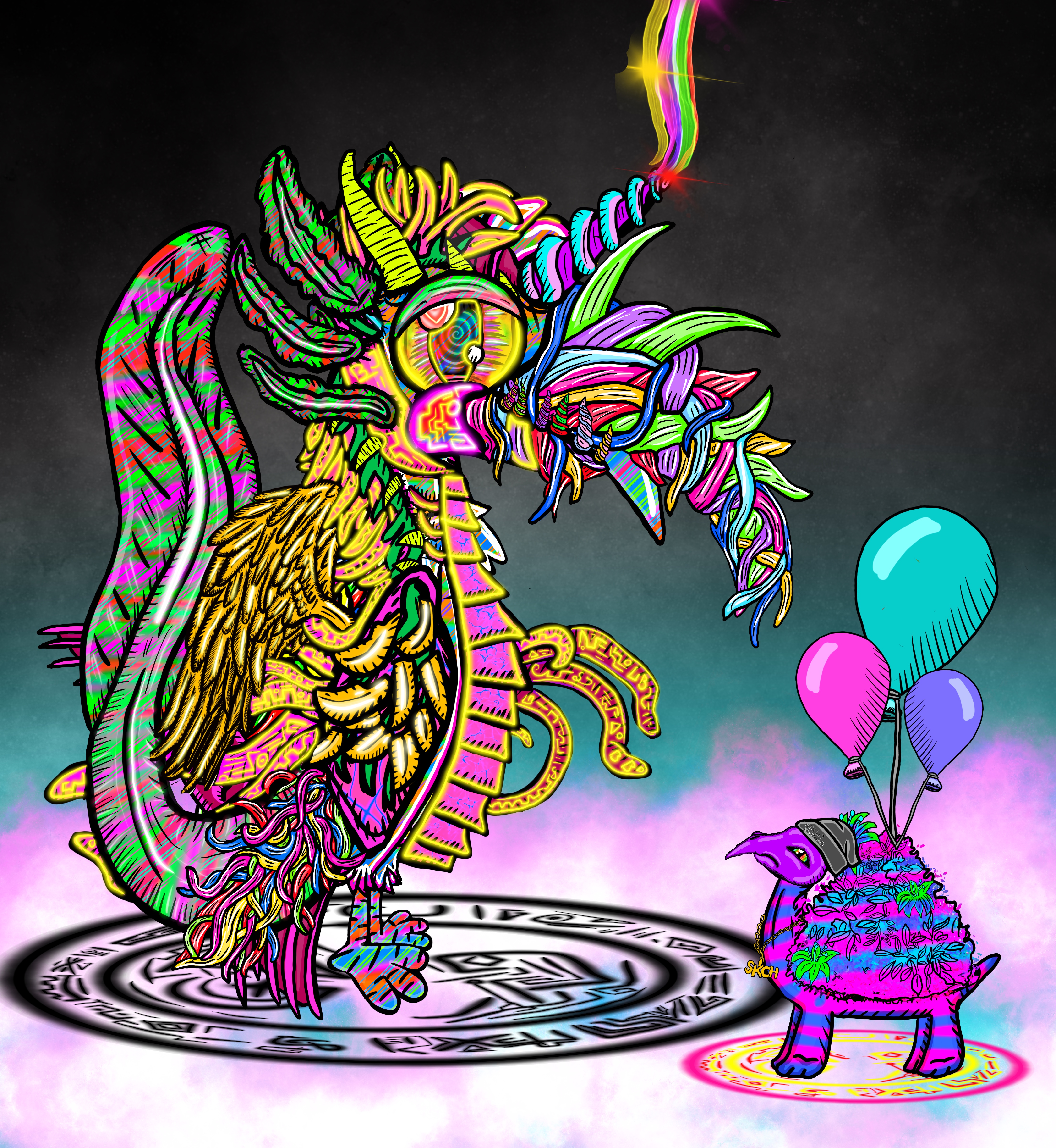 Chimera #50-Divine NFT on Algorand