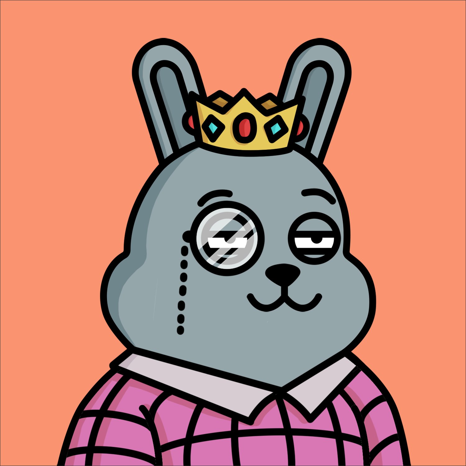 Rebbit Society #940 NFT on Algorand