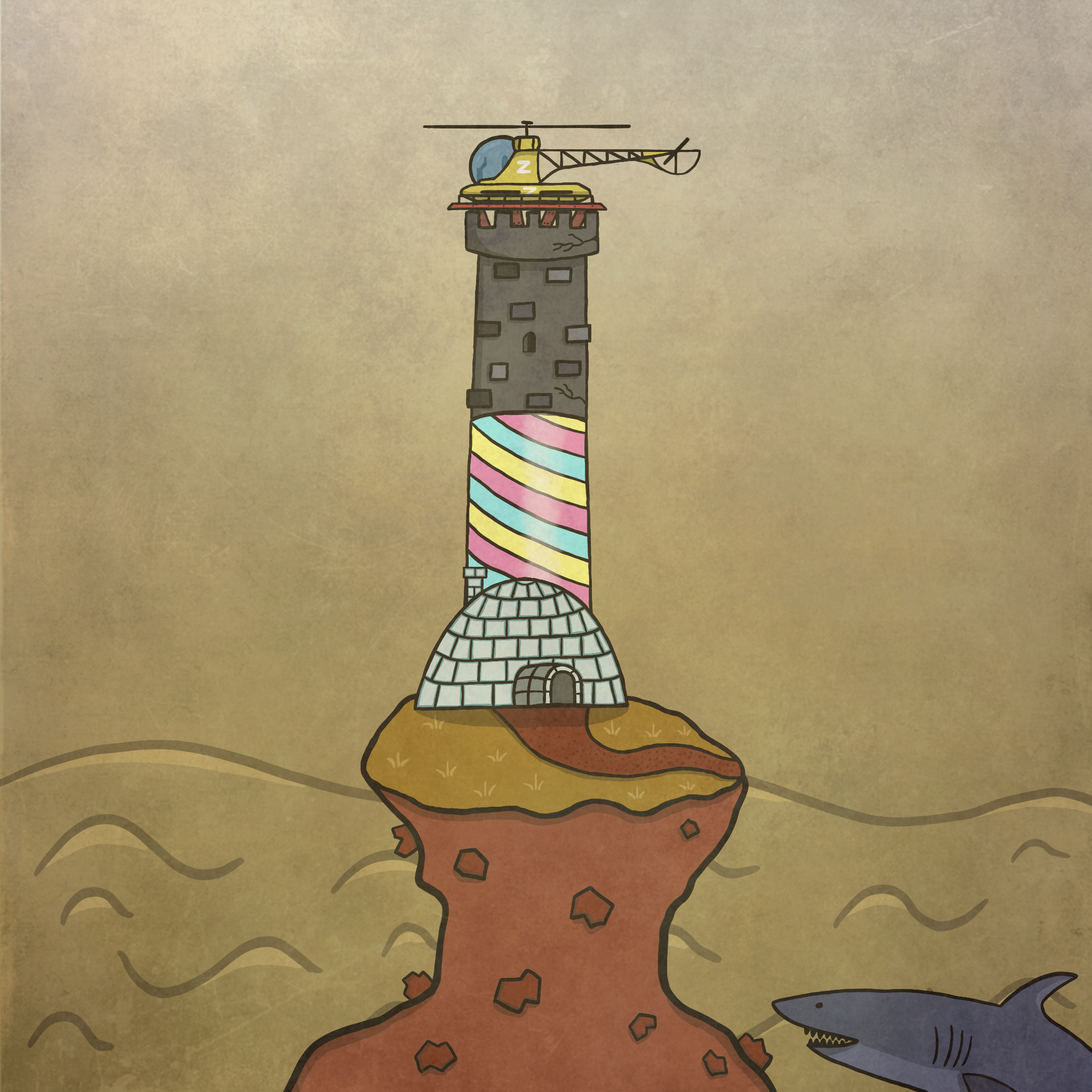 The Lighthouse #0085 NFT on Algorand