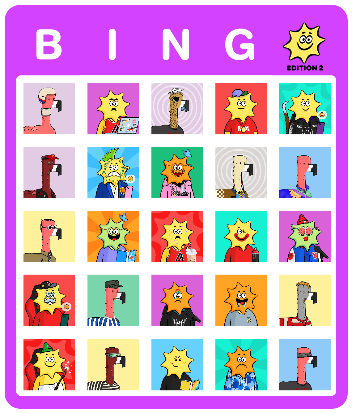 Solmate Bingo Ed. 2 #17 NFT on Algorand