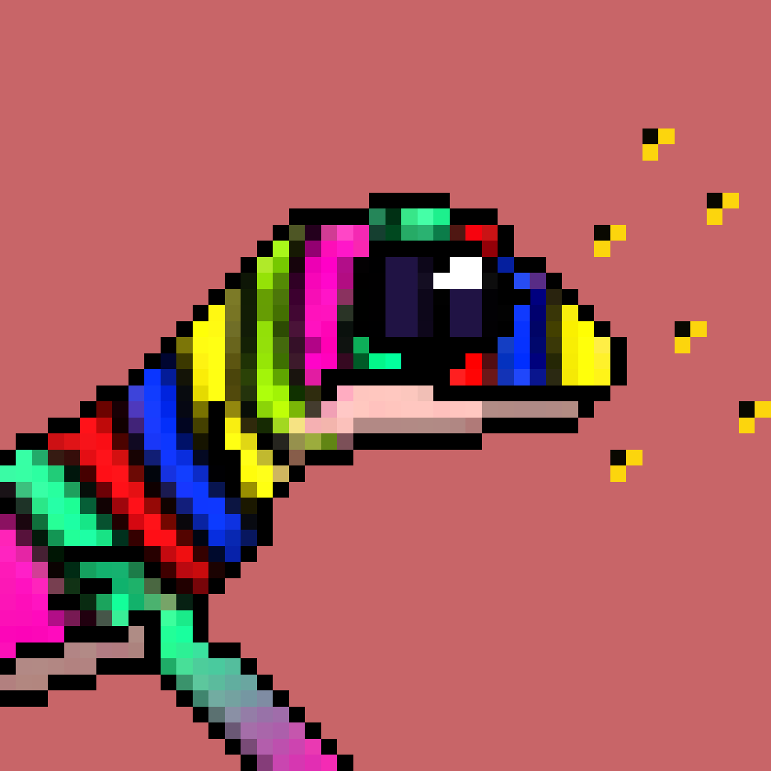 Pixel Geko: #0224 NFT on Algorand
