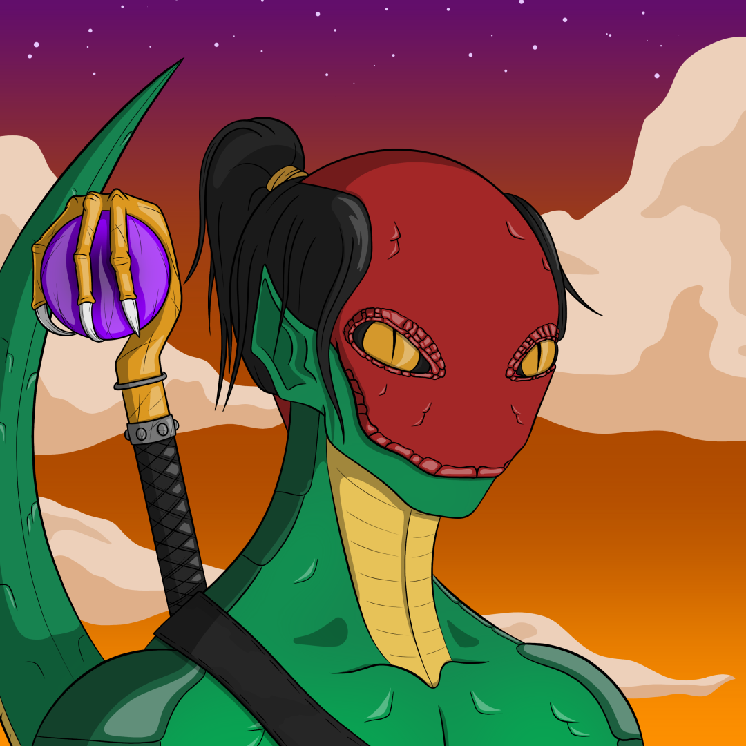 Dark Coin Champion #0798 NFT on Algorand