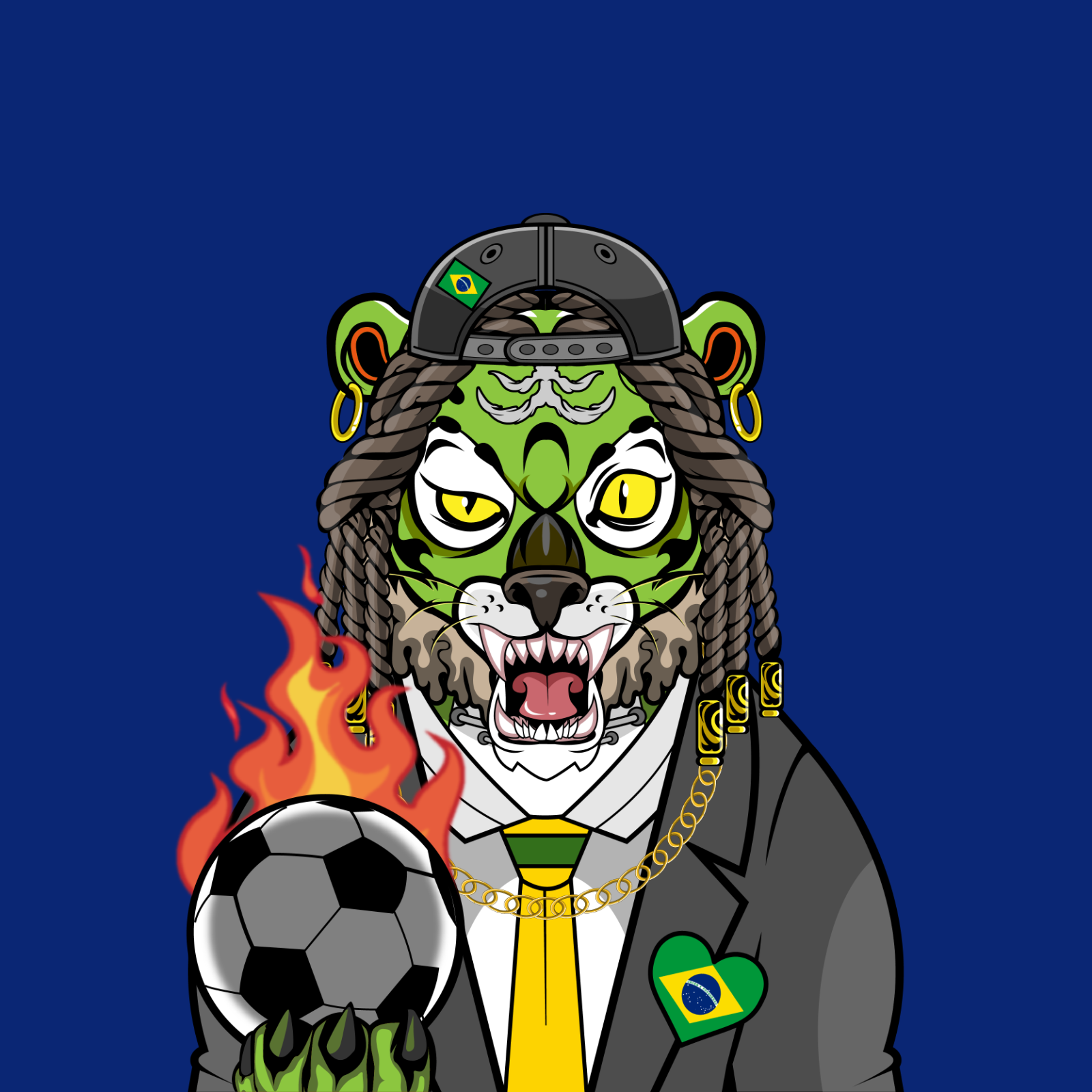 Football TigerChi #0430 NFT on Algorand