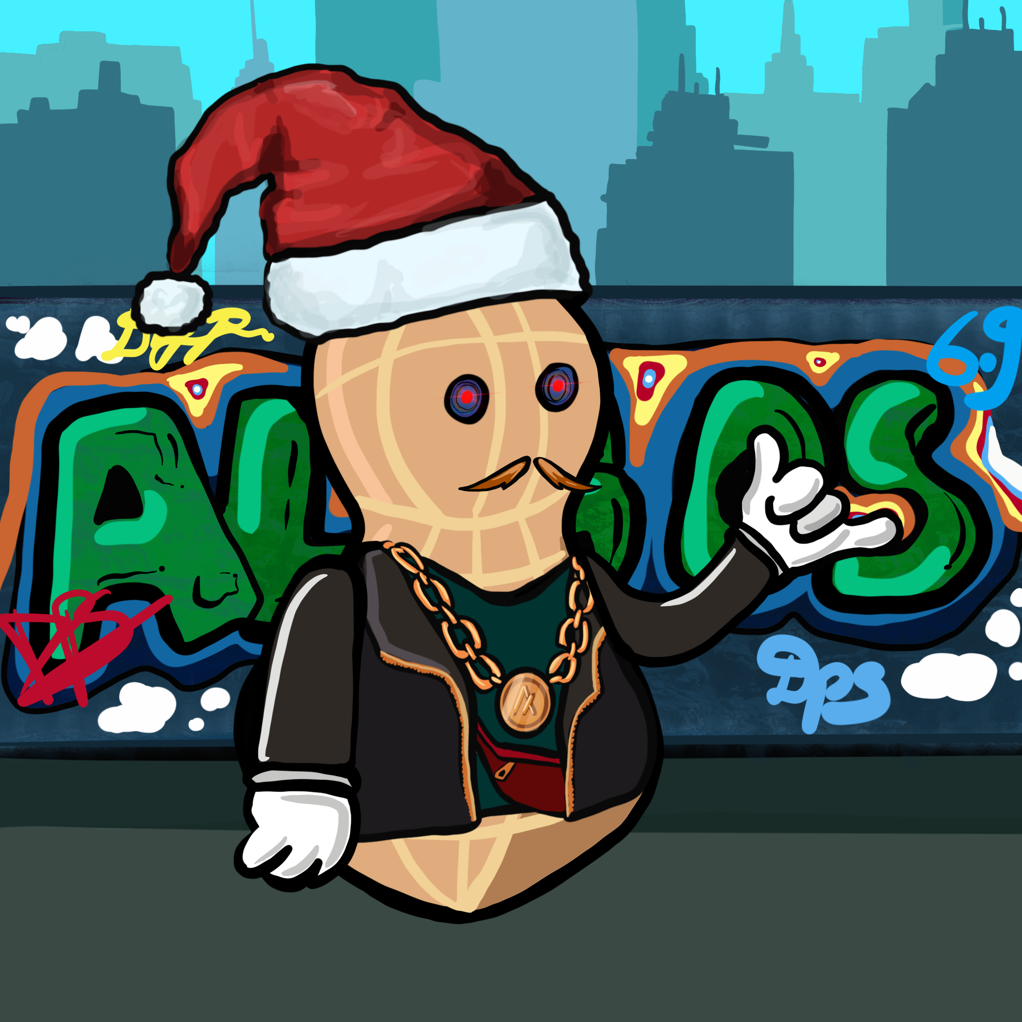 Dope Peanut Society #509 NFT on Algorand