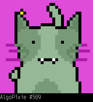 Algo Pixie #509 NFT on Algorand