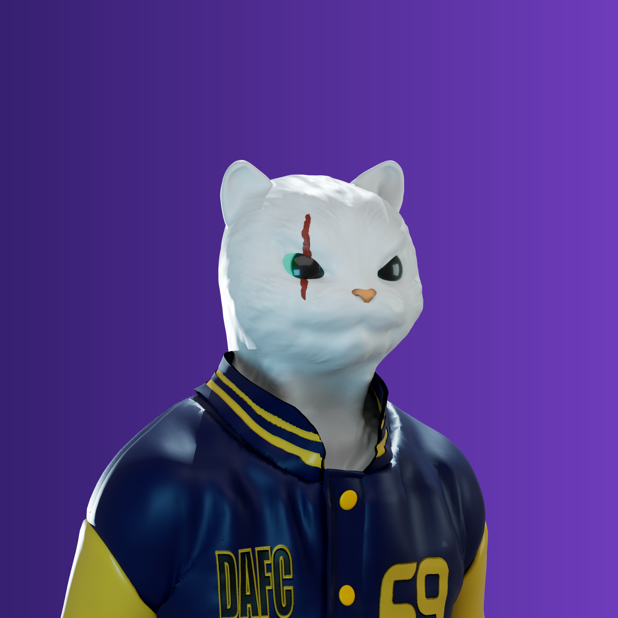 Dope AF Cats 0312 NFT on Algorand