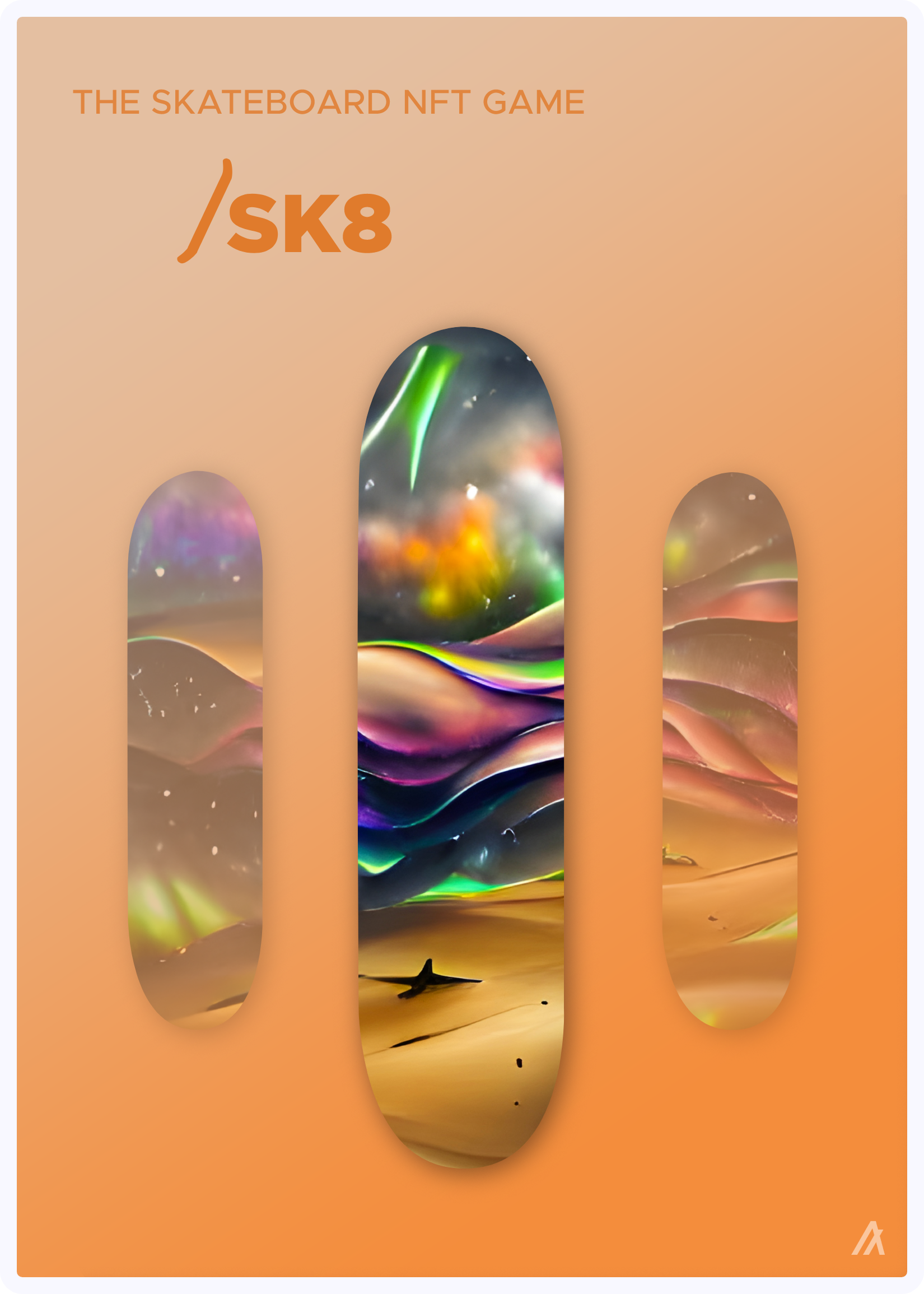 SK8 Deck #108 NFT on Algorand