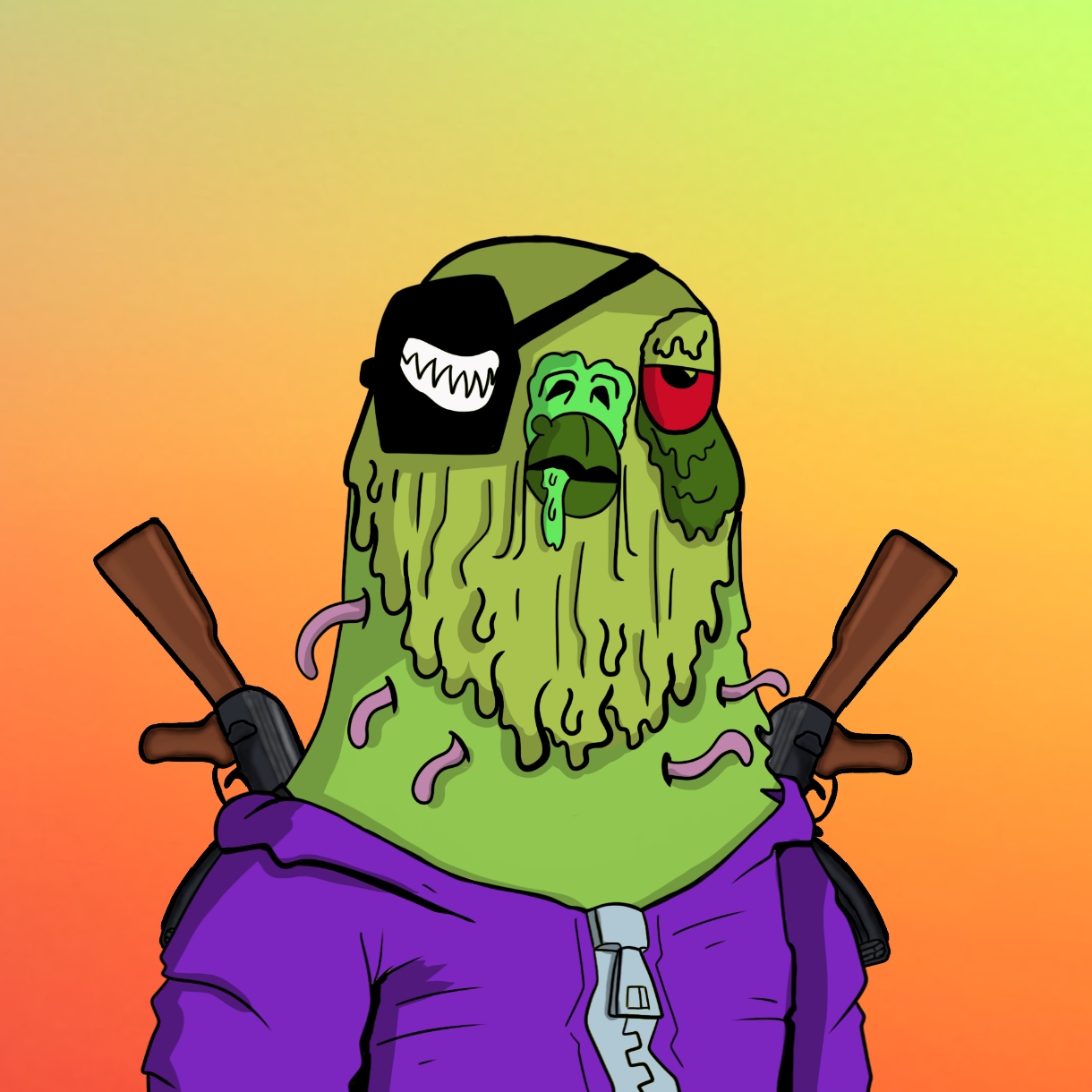 Mutant Ghetto Pigeon #234 NFT on Algorand