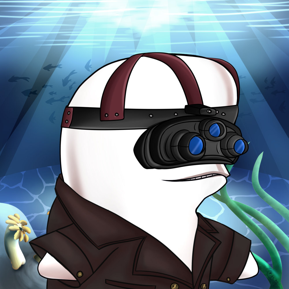 Big Brain Beluga #153 NFT on Algorand