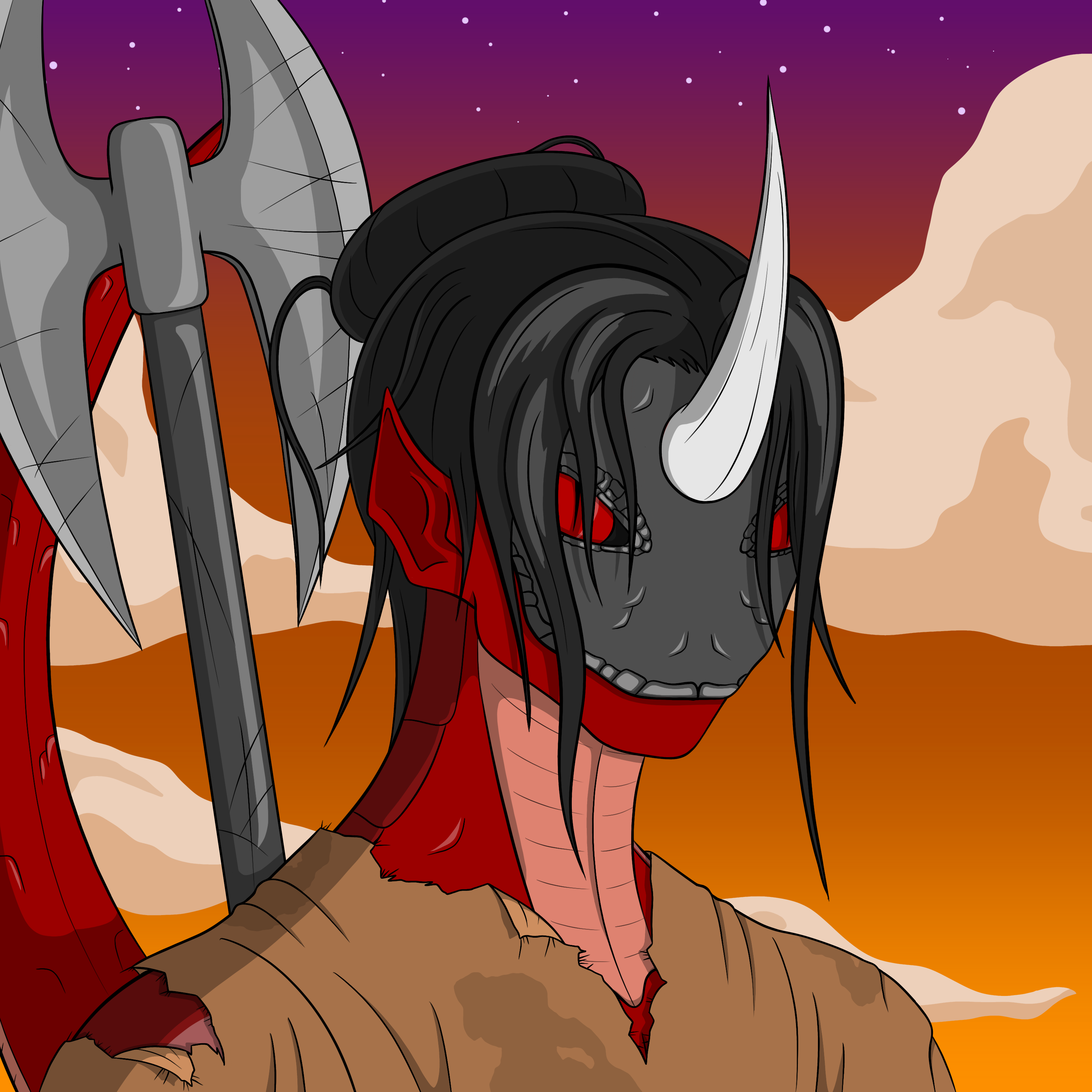 Dark Coin Champion #0243 NFT on Algorand