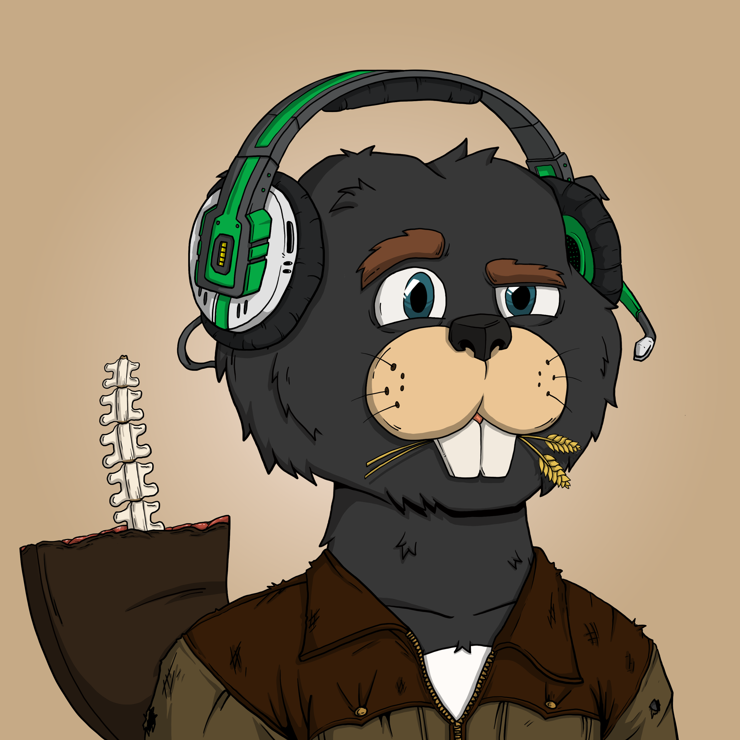 Beava Buds #1190 NFT on Algorand