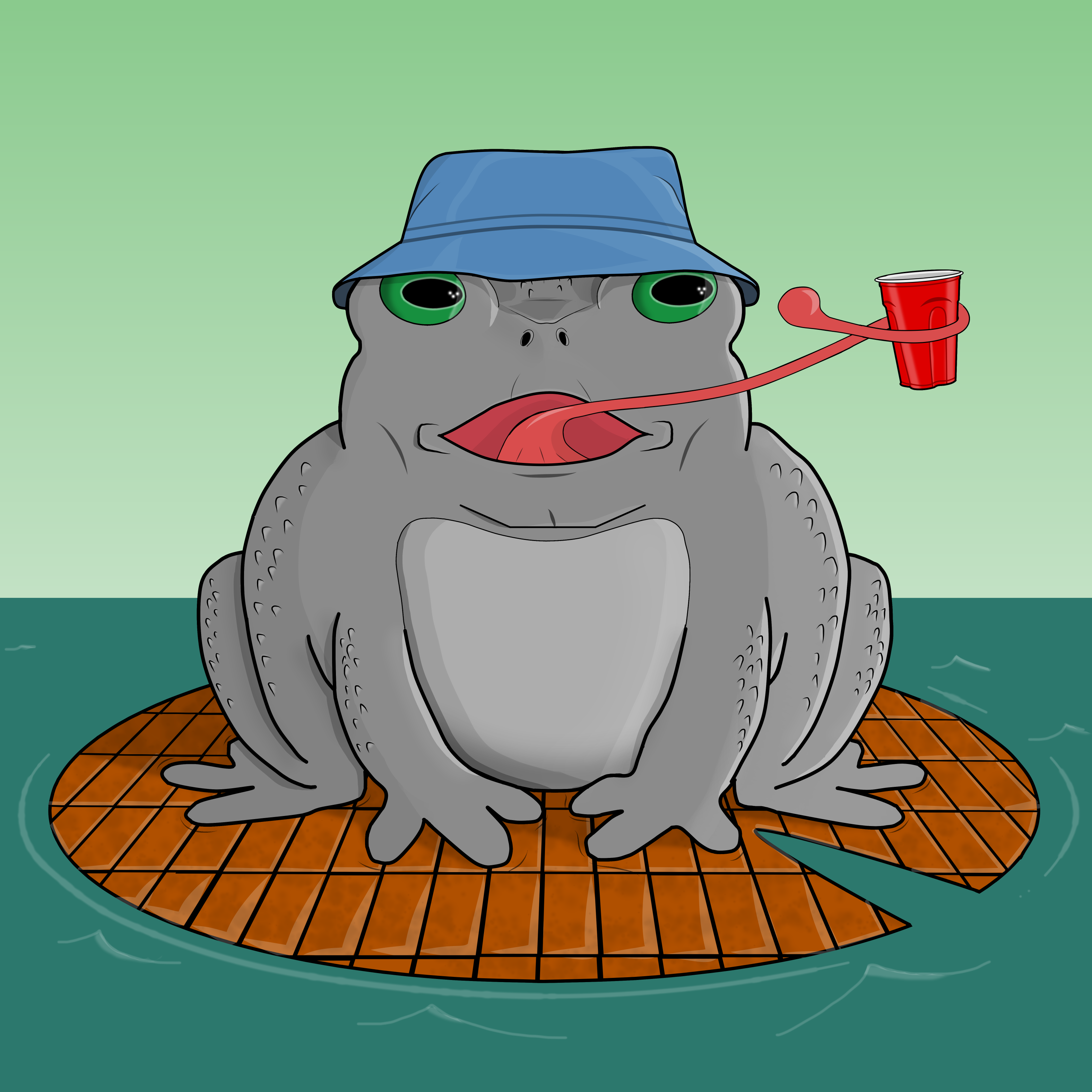Big Toad 551 NFT on Algorand