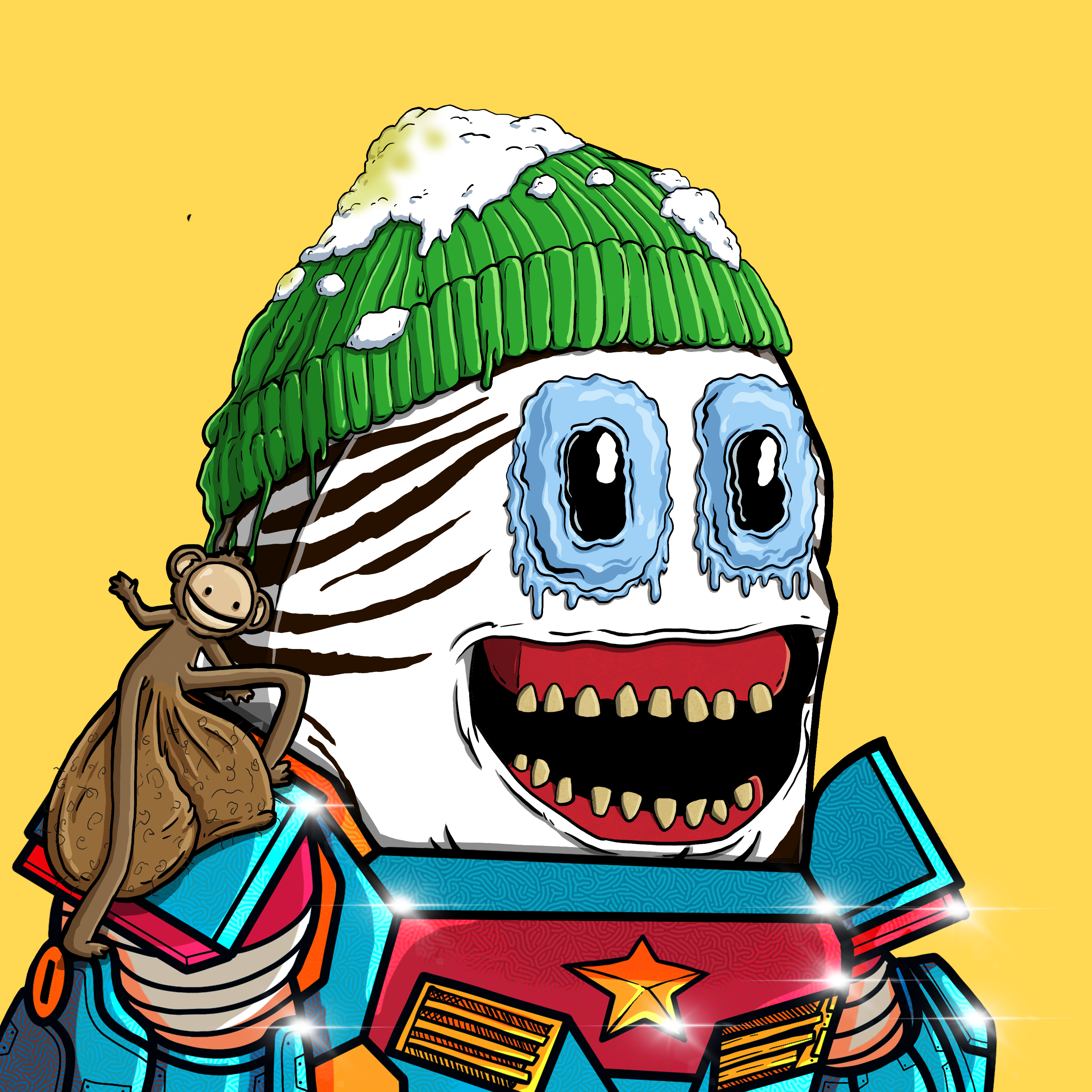 MONSTR #1380 NFT on Algorand