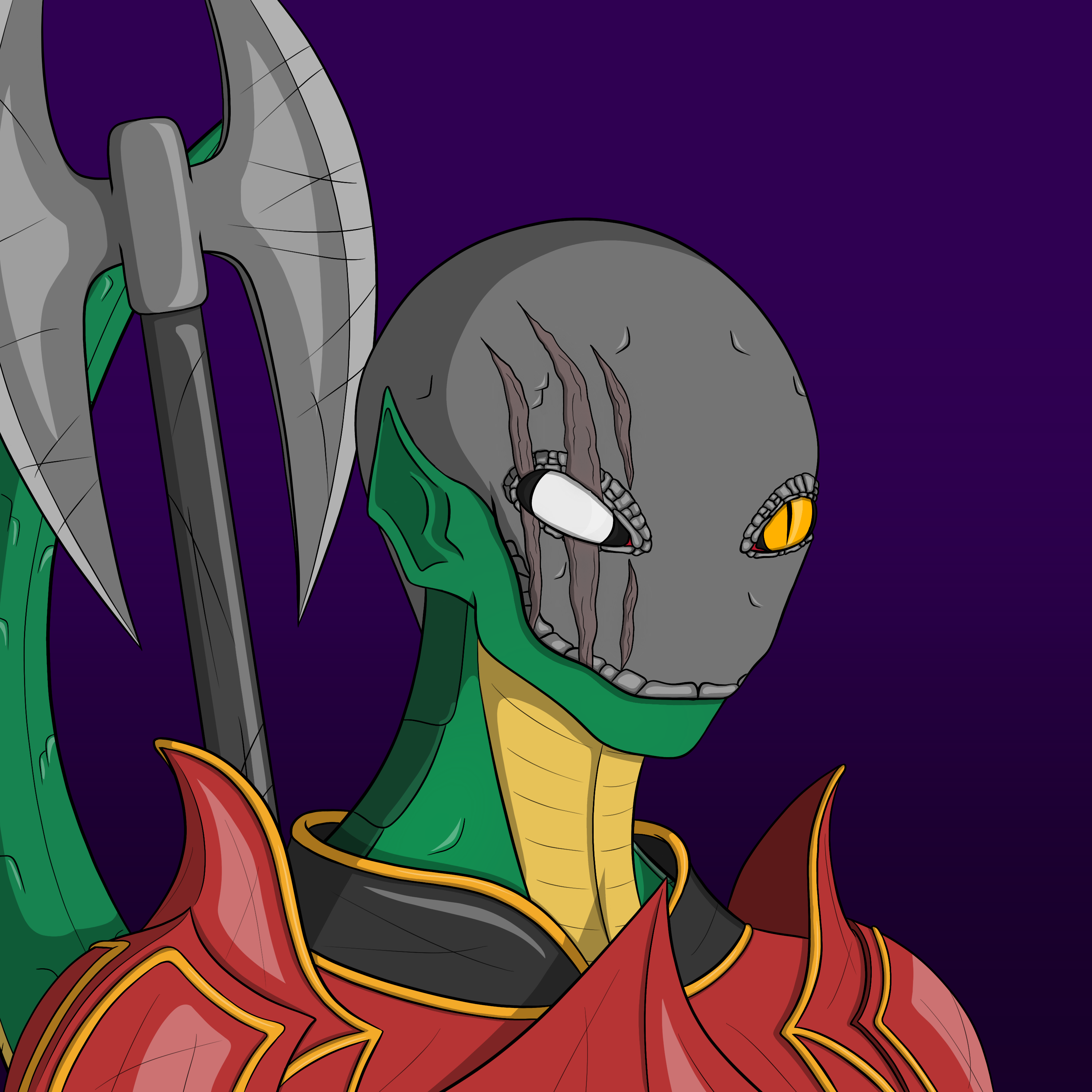 Dark Coin Champion #0285 NFT on Algorand