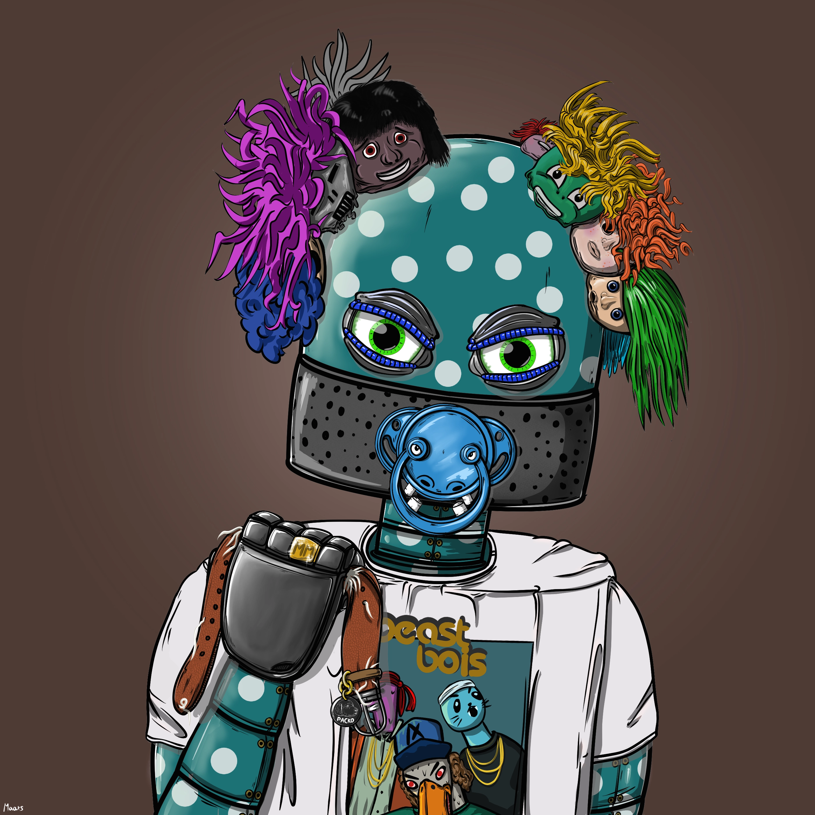 Mental Marvin #2775 NFT on Algorand