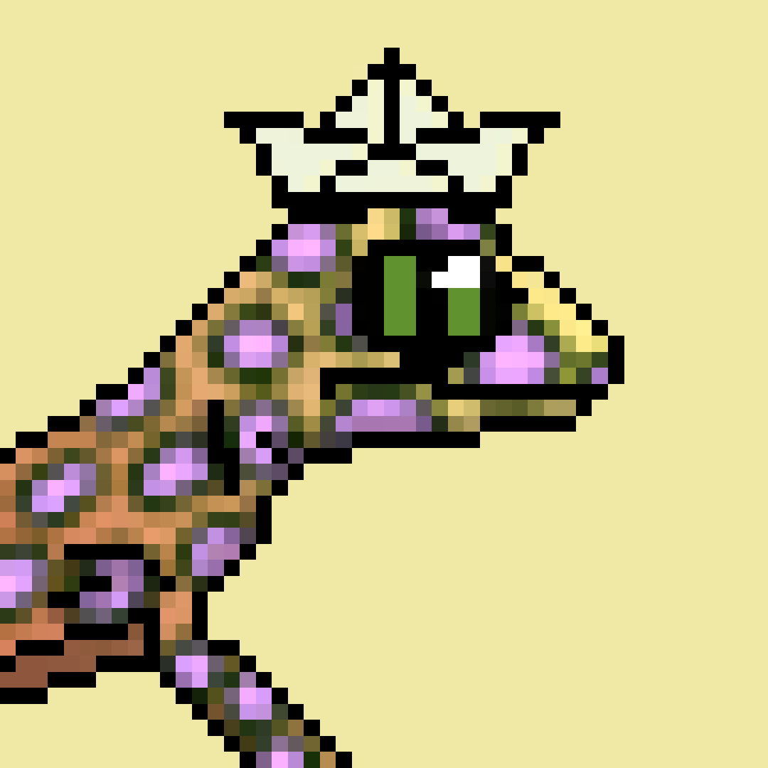 Pixel Geko: #0355 NFT on Algorand