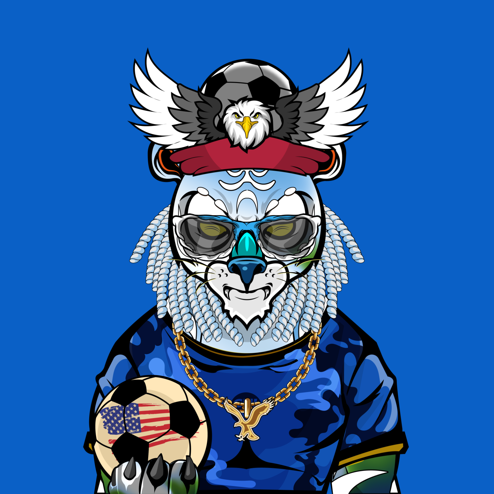 Football TigerChi #1253 NFT on Algorand