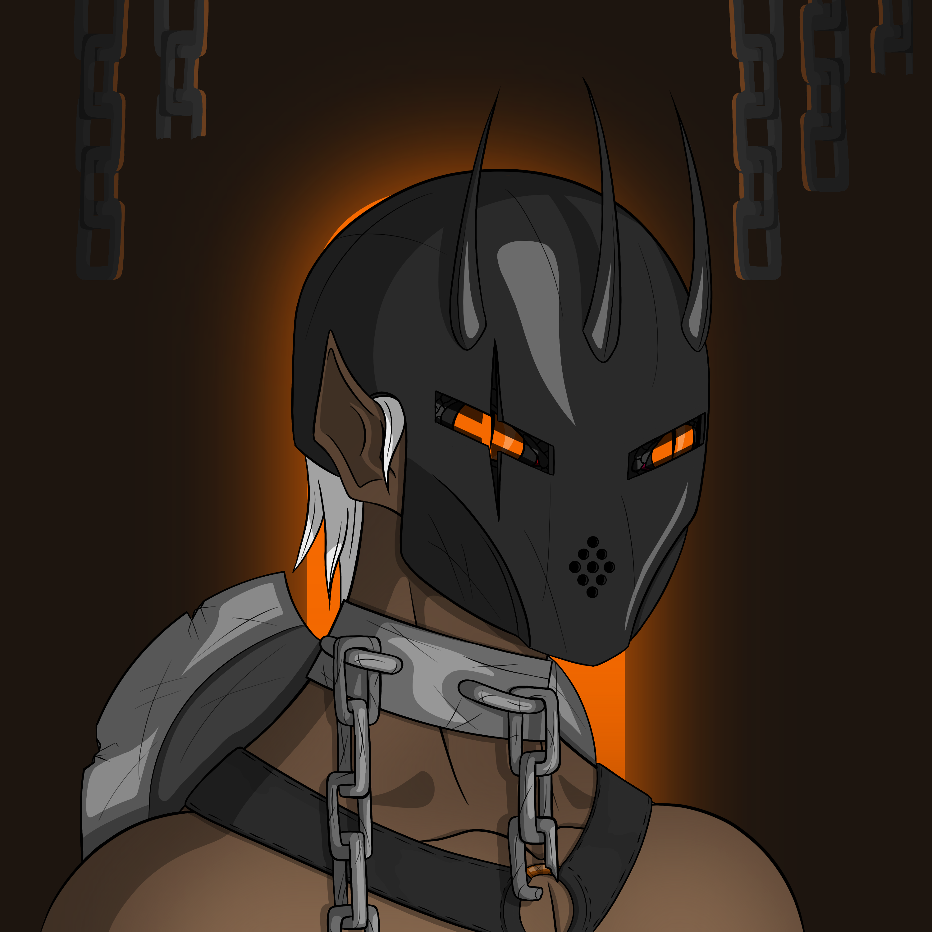 Dark Coin Champion #0122 NFT on Algorand